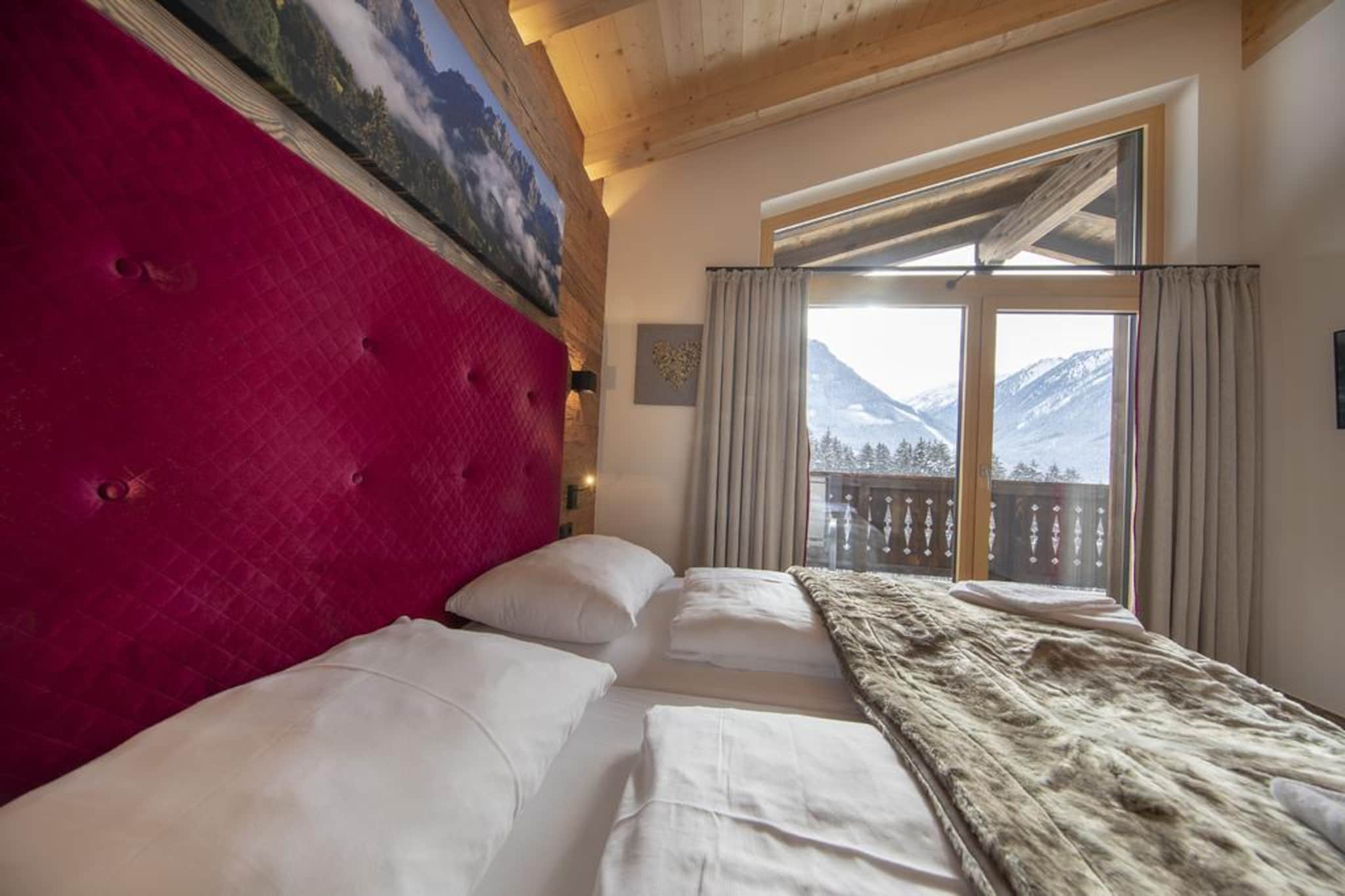 Nationalpark Chalet Habachspitze-Slaapkamer