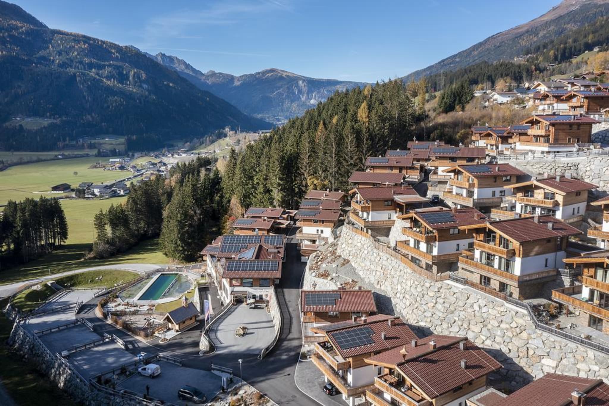 Nationalpark Chalet Habachspitze-Buitenkant zomer