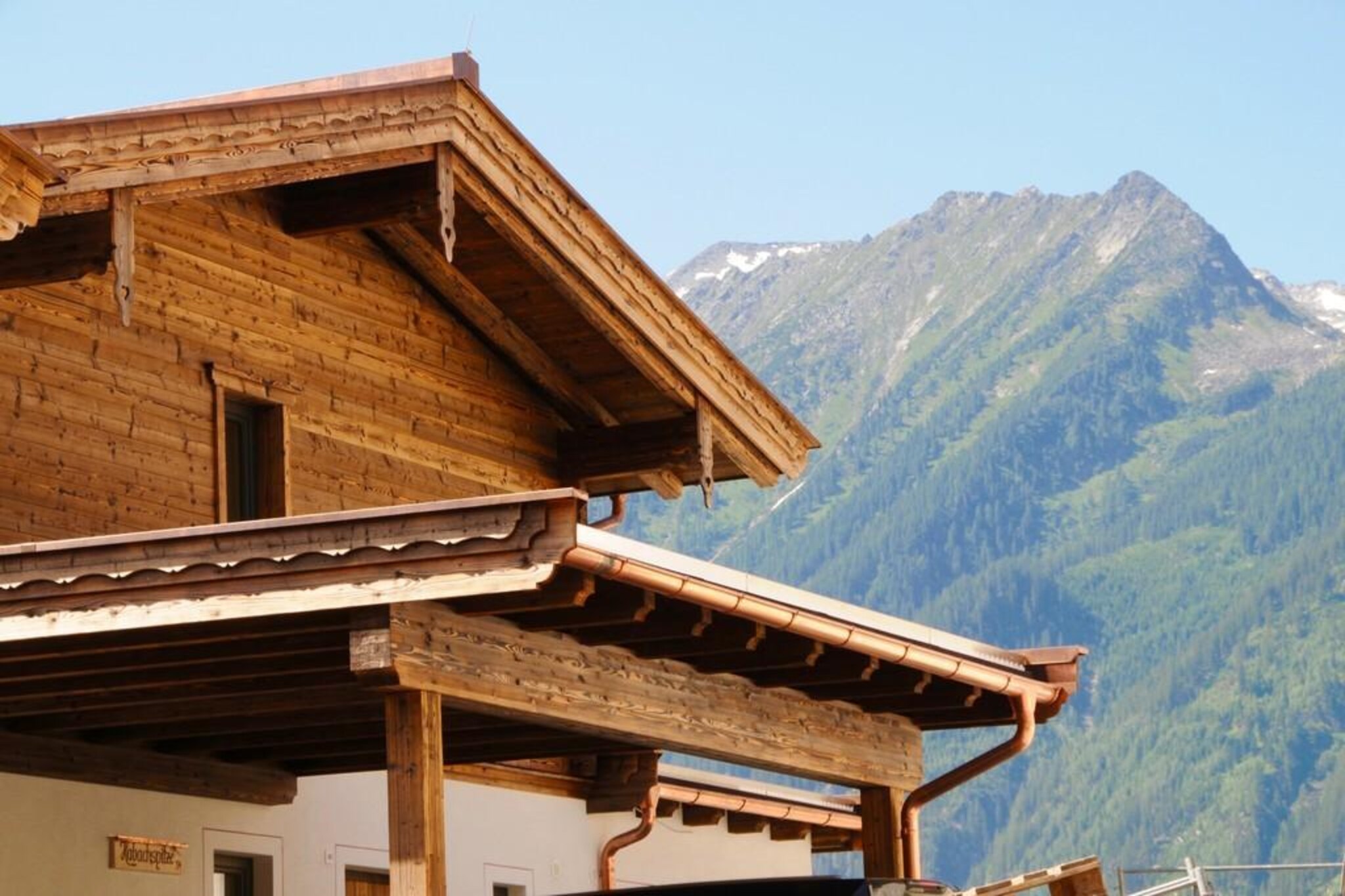 Nationalpark Chalet Habachspitze-Buitenkant zomer