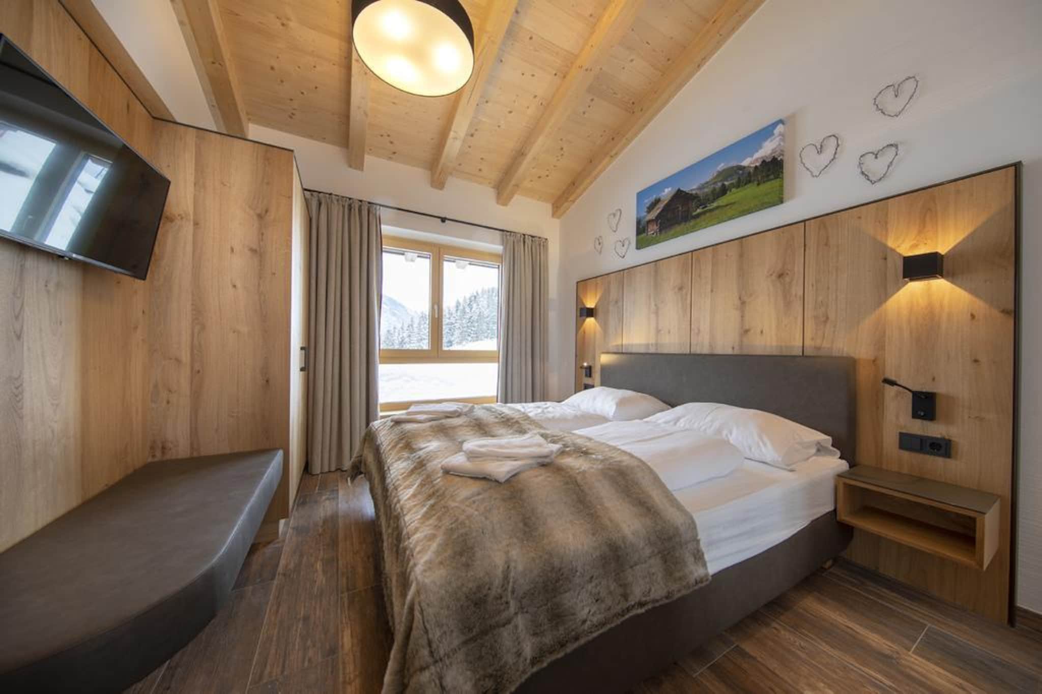 Nationalpark Chalet Habachspitze-Slaapkamer