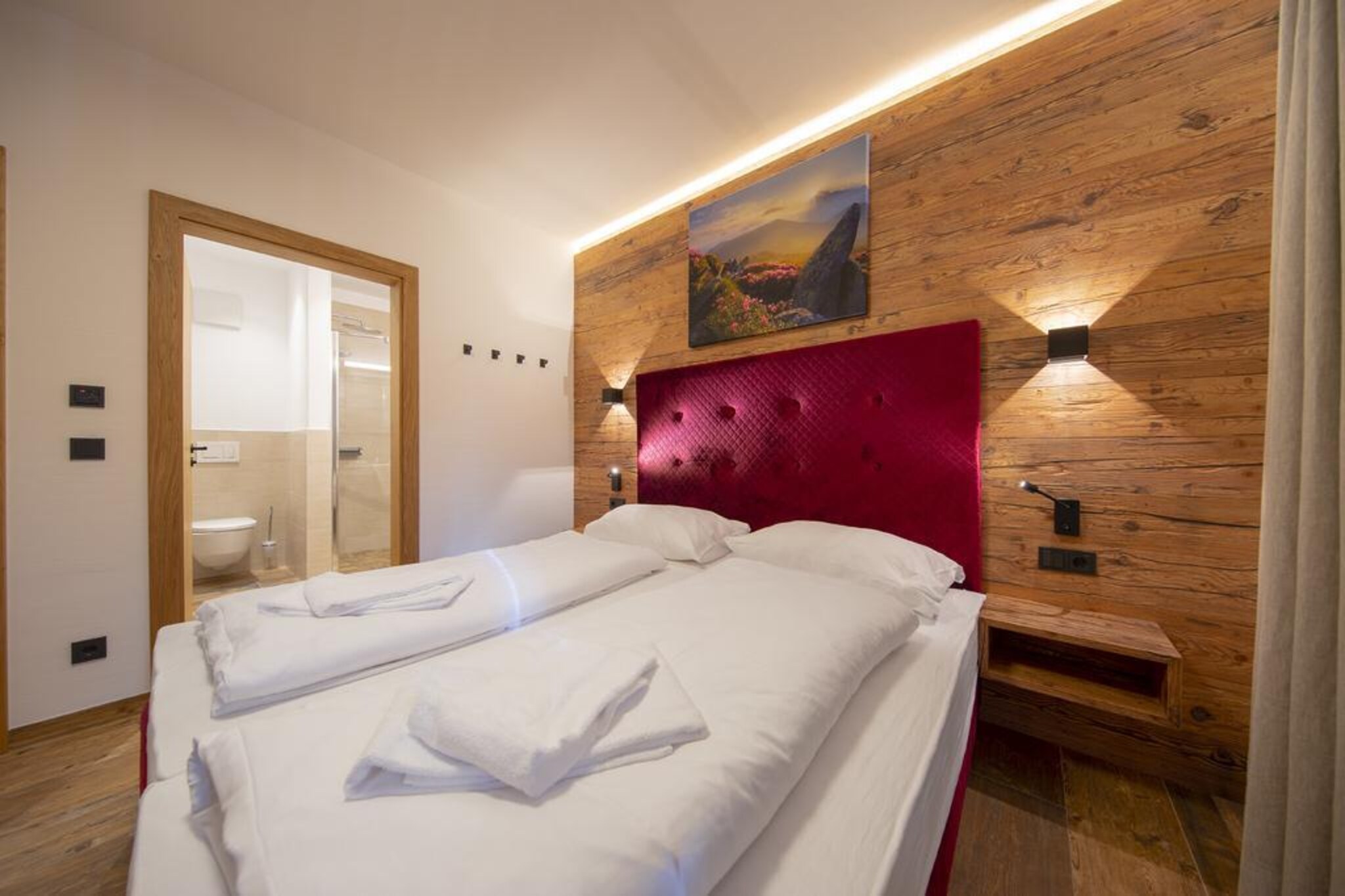 Nationalpark Chalet Habachspitze-Slaapkamer