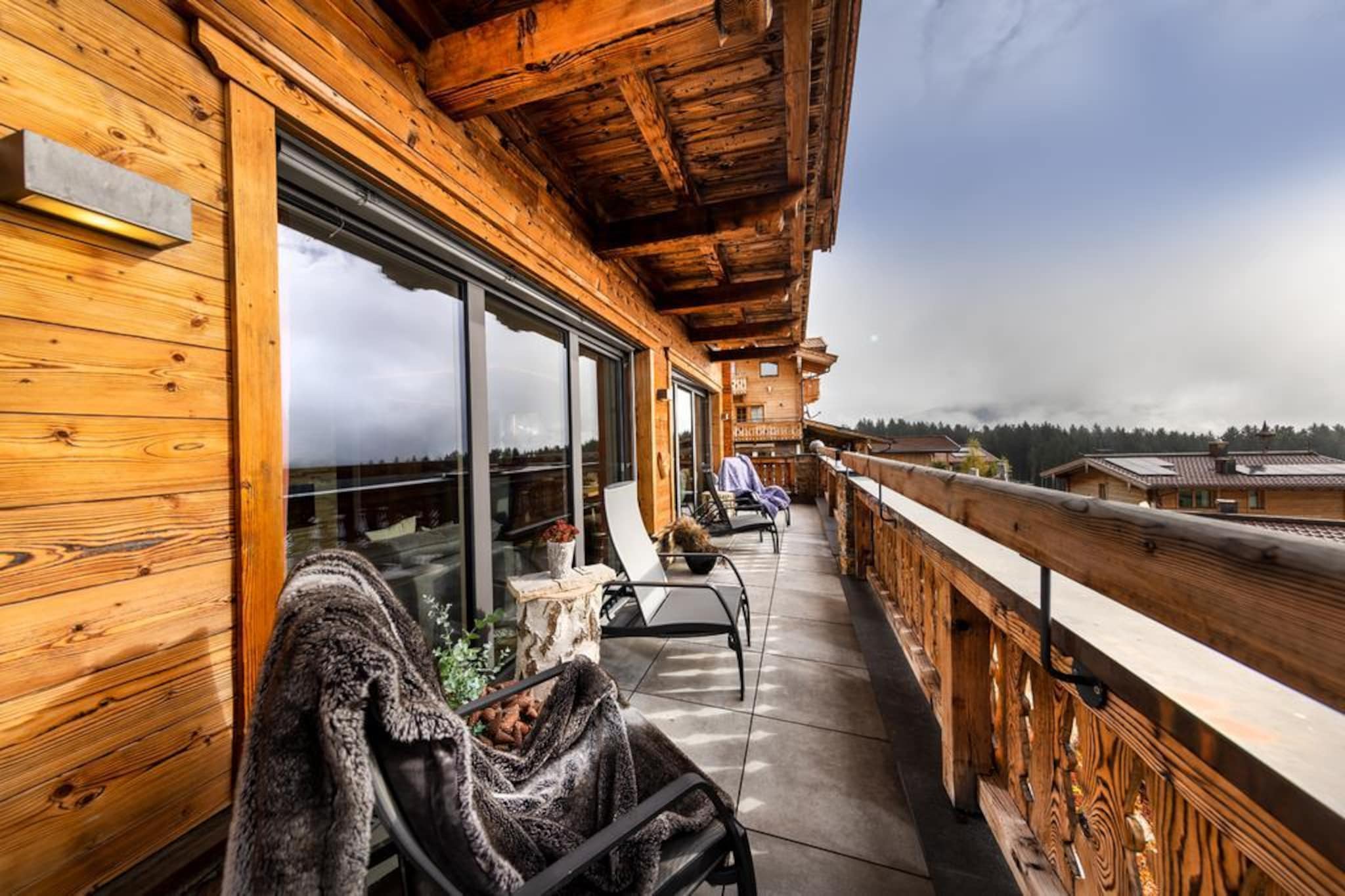 Nationalpark Chalet Hohe Warte-Terrasbalkon