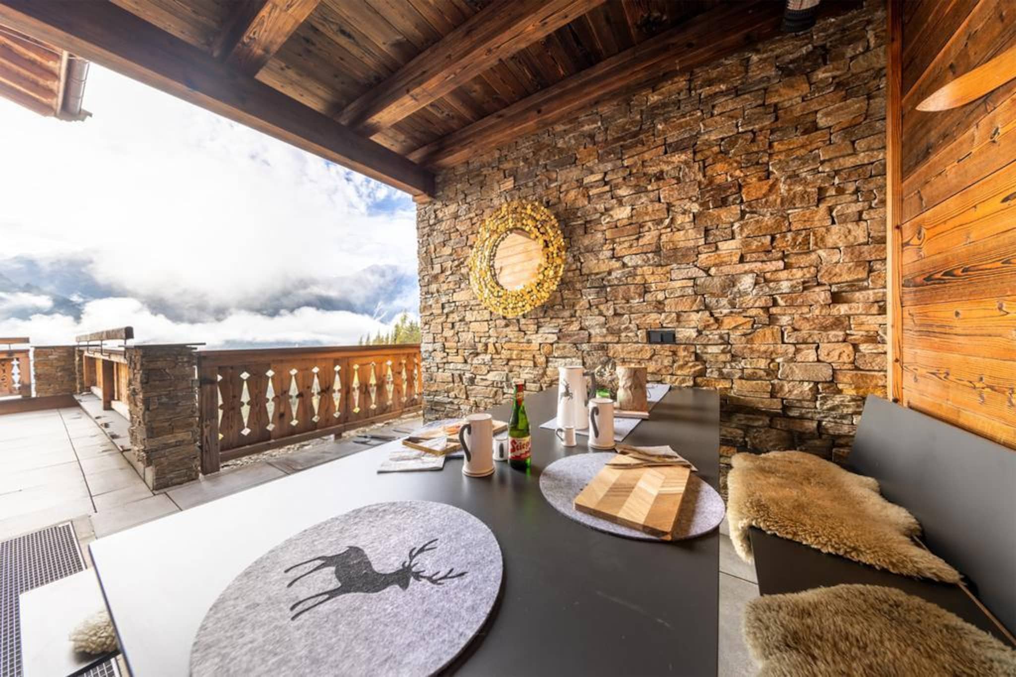 Nationalpark Chalet Hohe Warte-Terrasbalkon