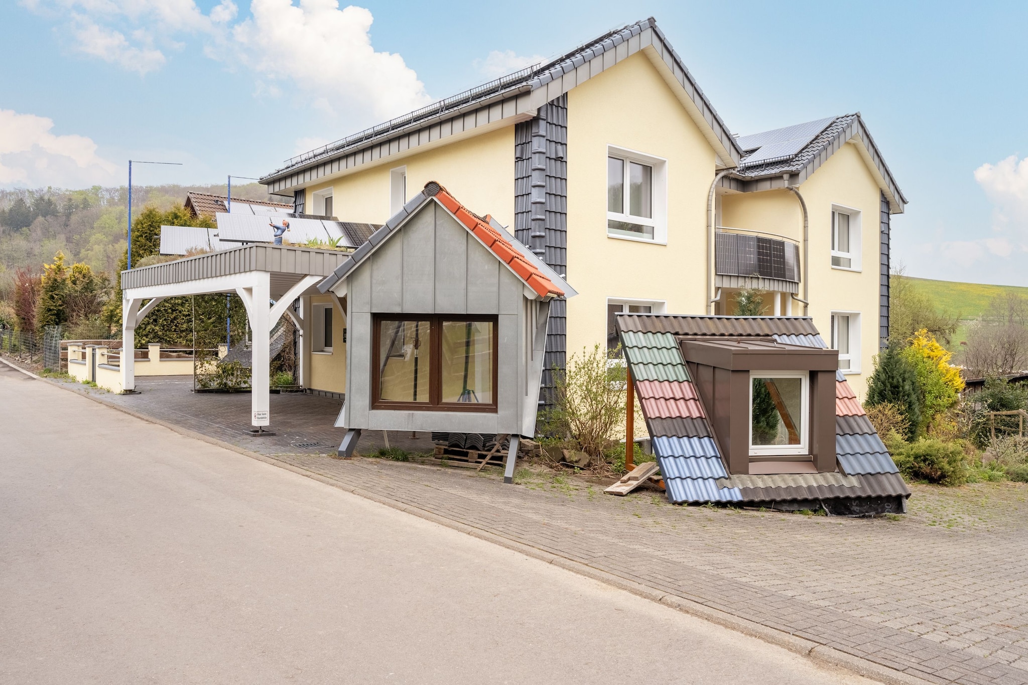 Green Buildings Ferienwohnung Herscheid-Sauerland-Buitenkant zomer