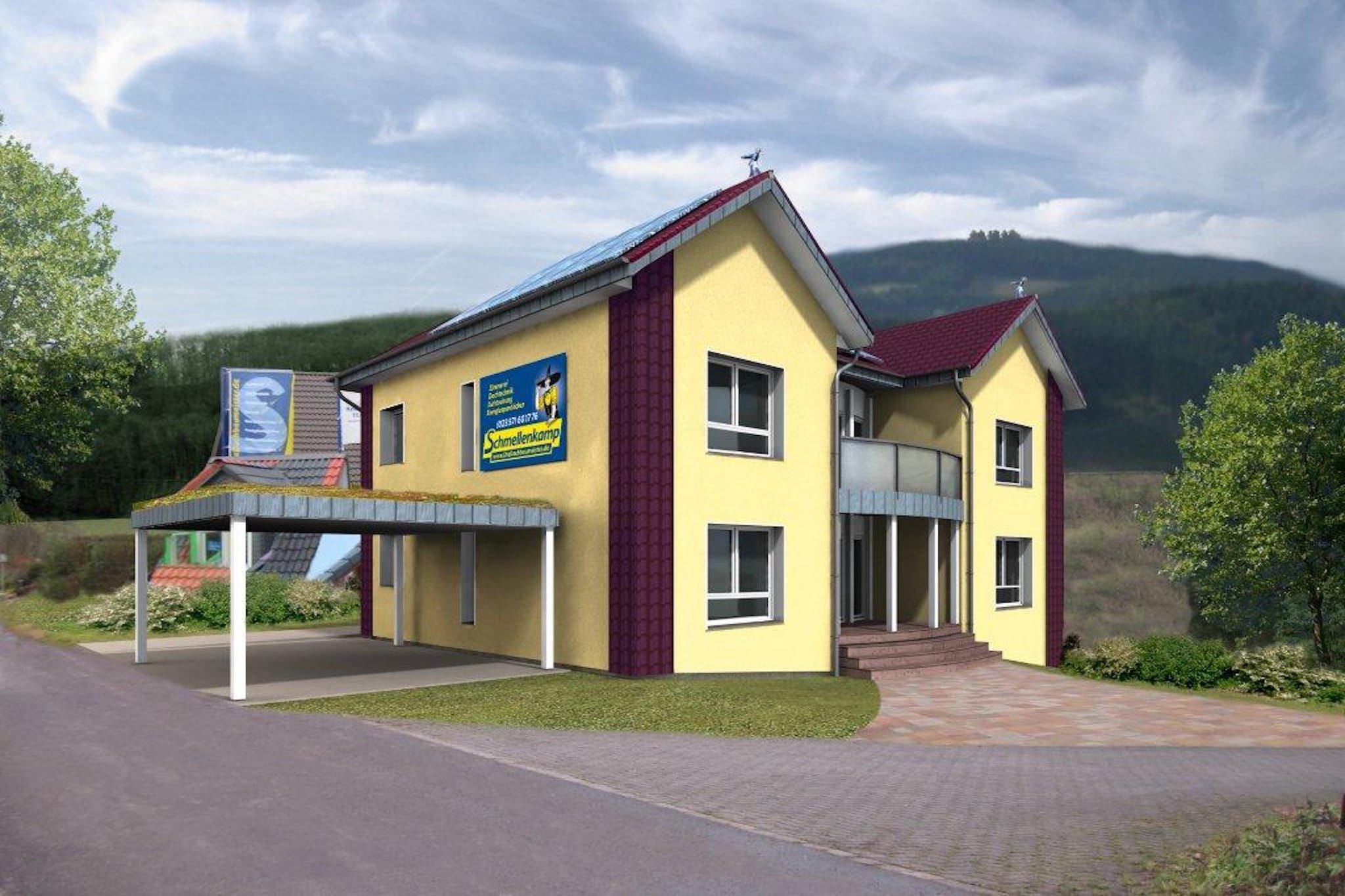 Green Buildings Ferienwohnung Herscheid-Sauerland-Buitenkant zomer