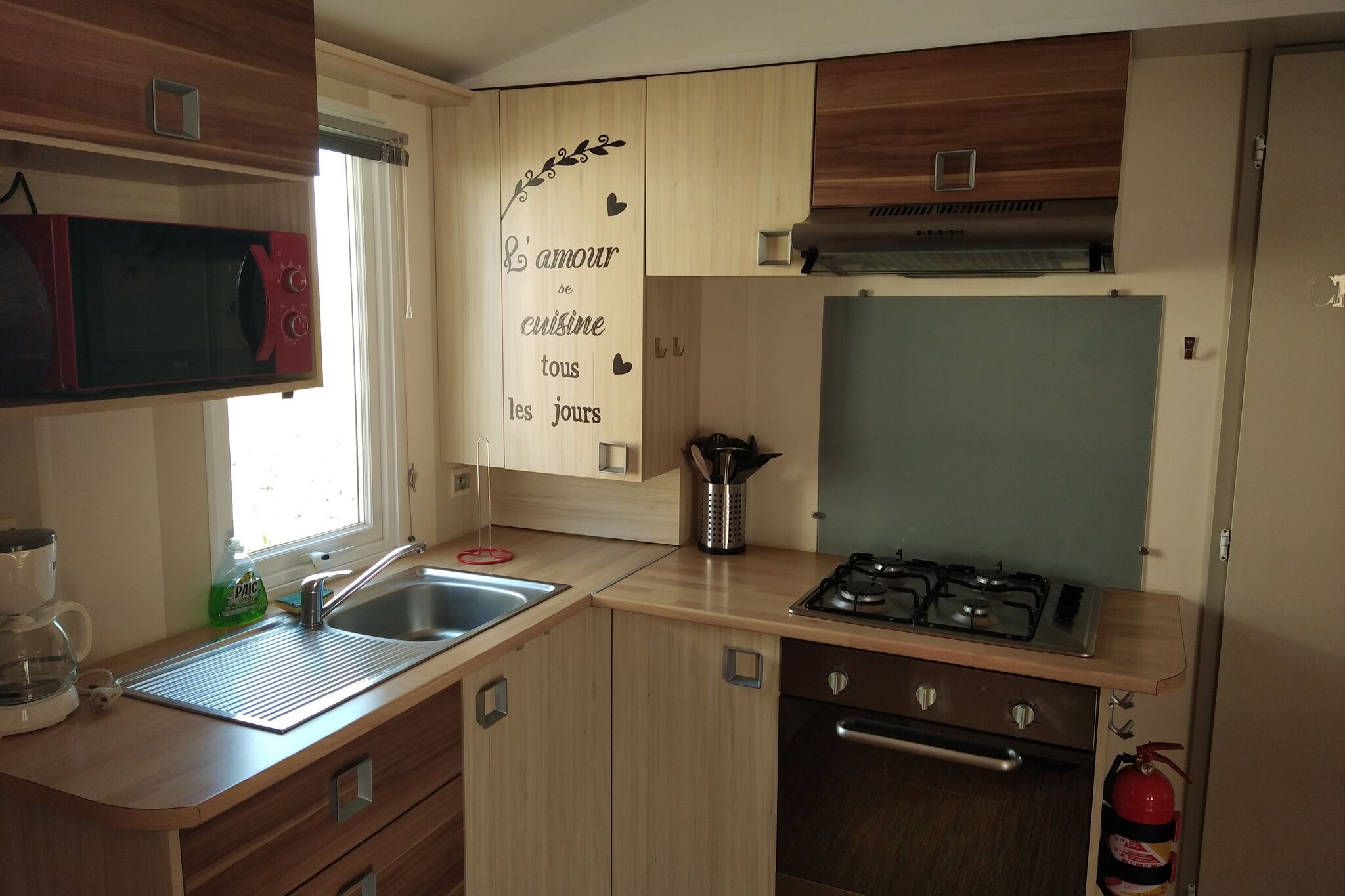 Simplistic Mobile Home in Saint-Jean-de-Monts with Sauna