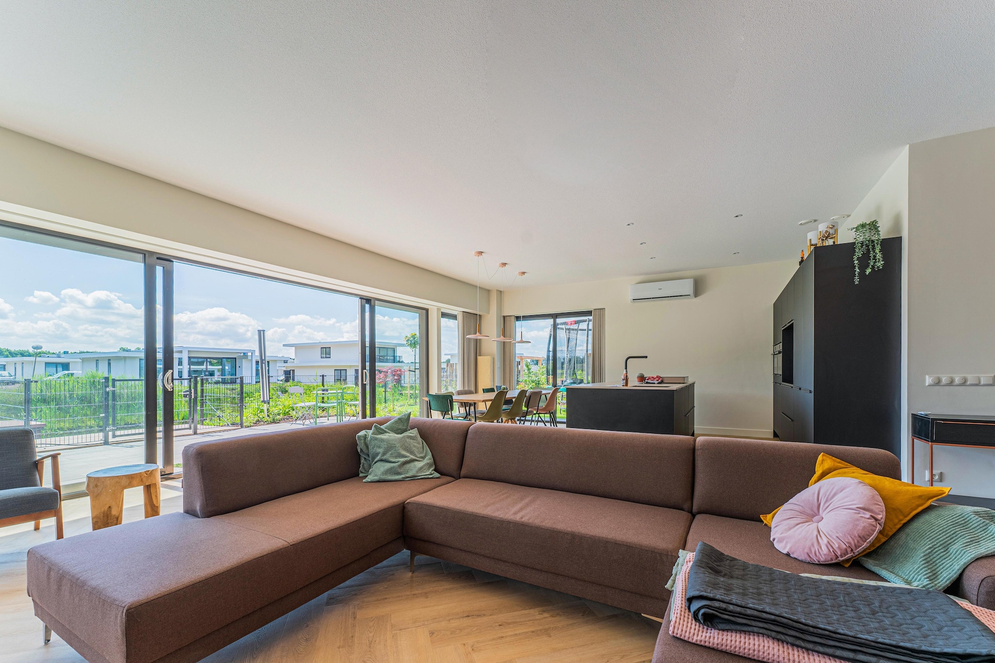 Lakeside home with a Jetty