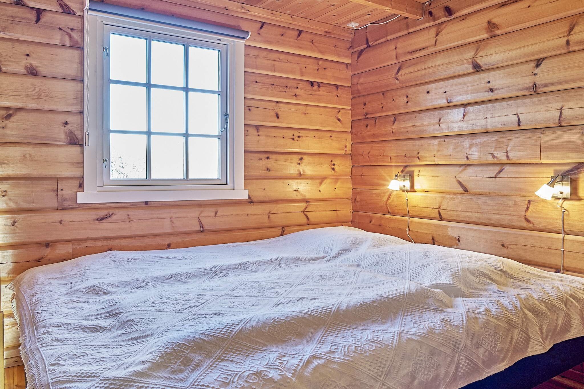 Panoramic Log Cabin in Sandvig-By Traum