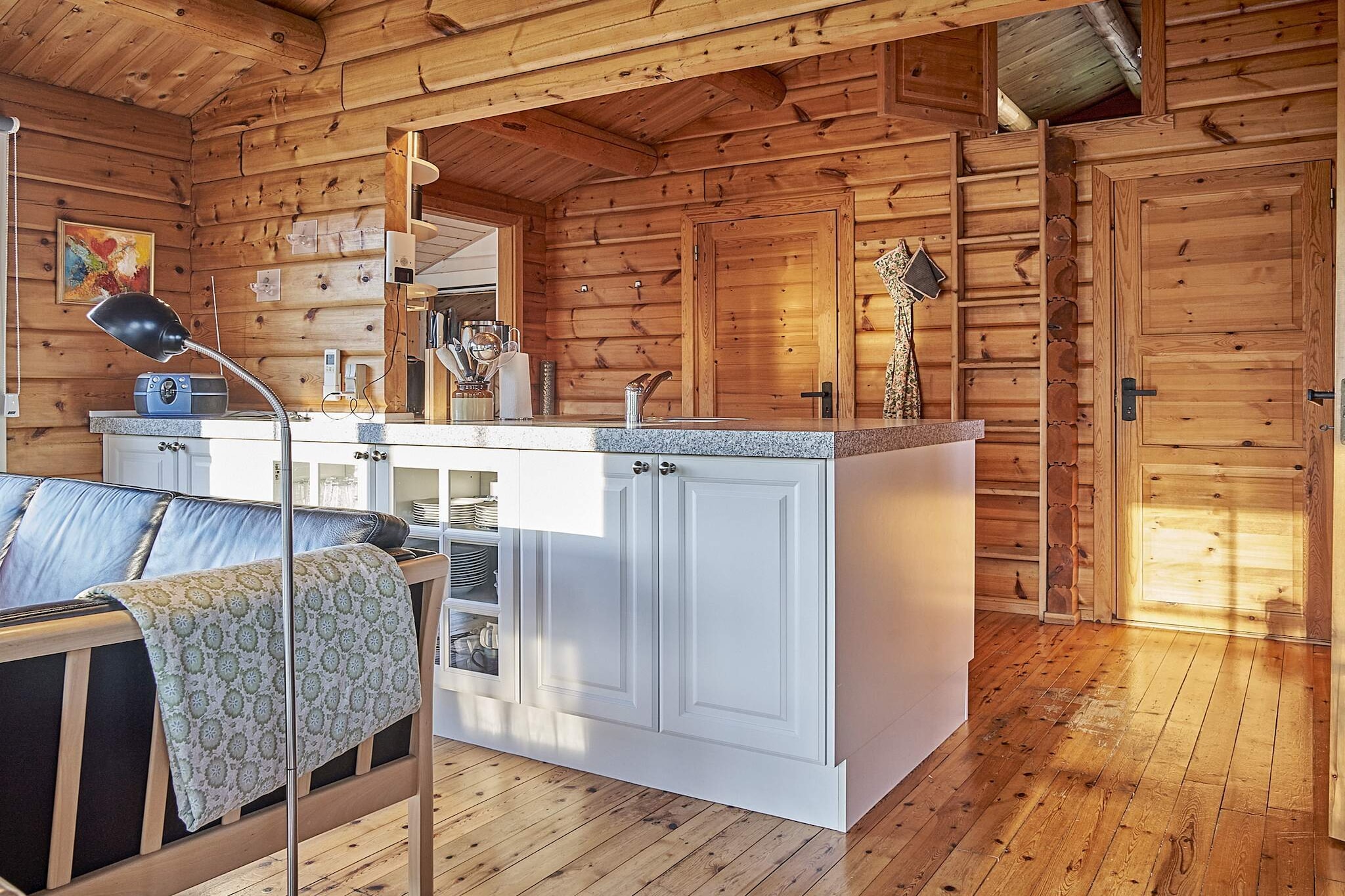 Panoramisches Blockhaus in Sandvig-By Traum