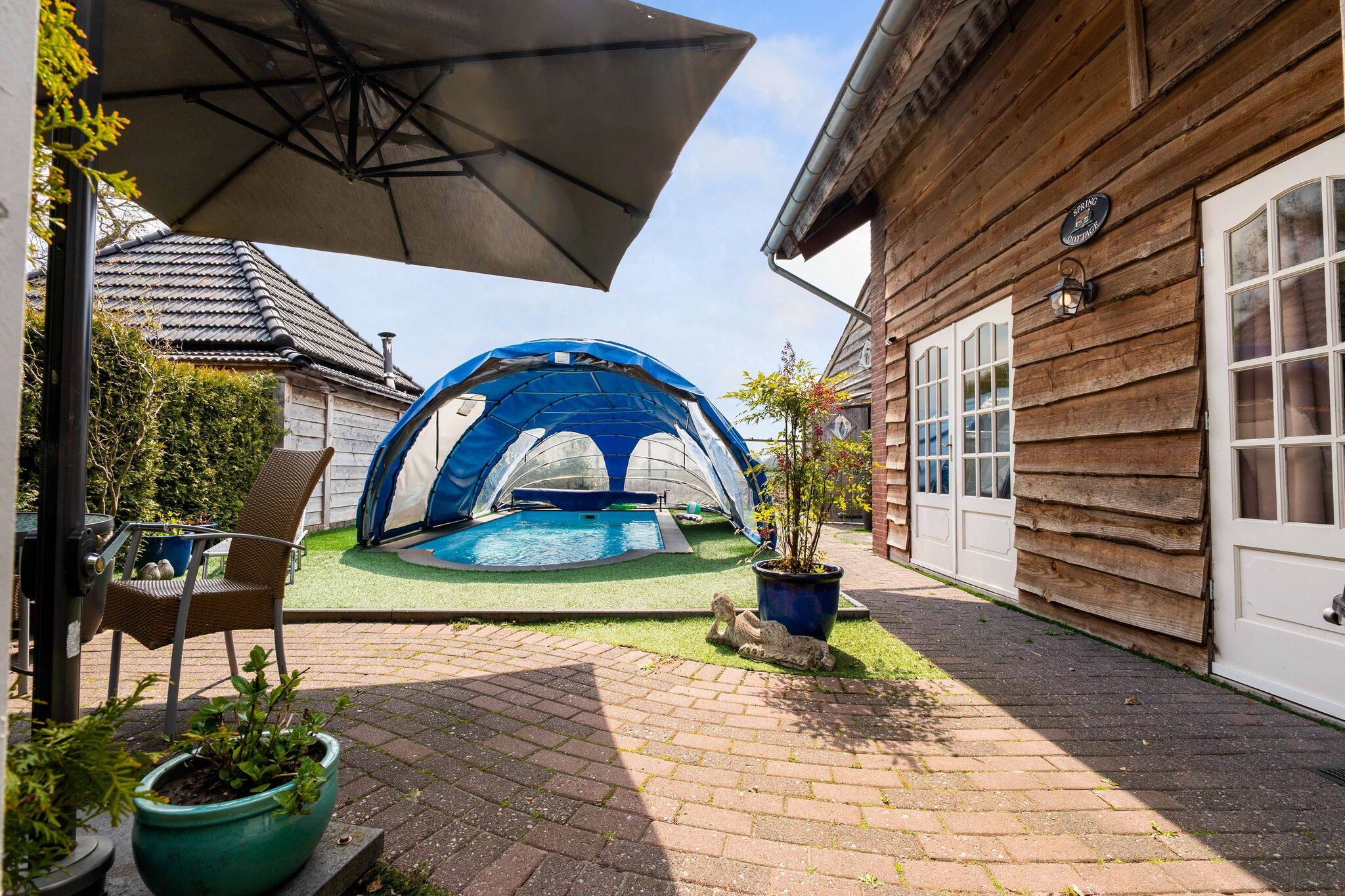 Celebration Wellness Huis, vakantiehuis in Balkbrug met een sauna en zwembad