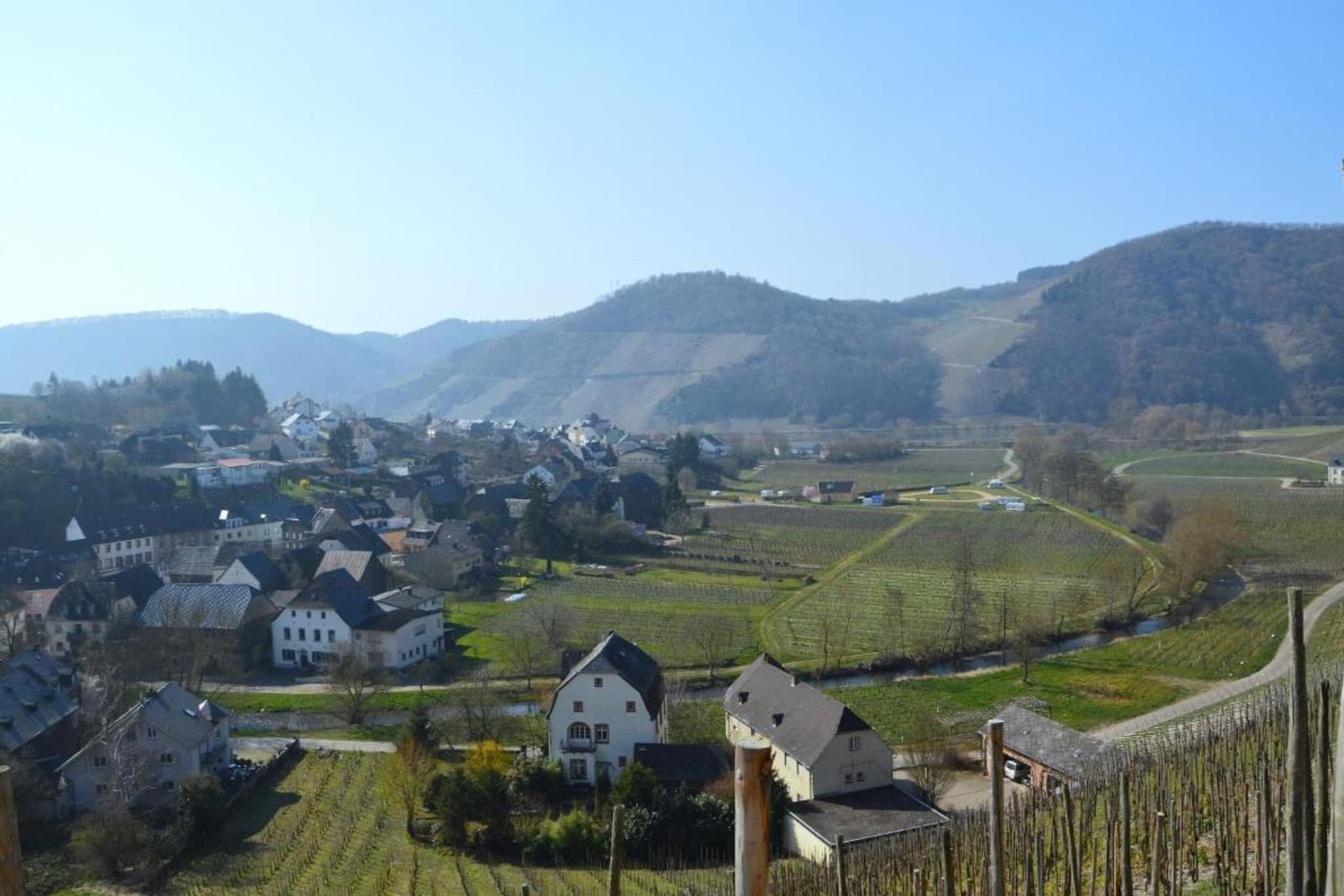Ferienwohnung mit Moselblick-Gebieden zomer 20km