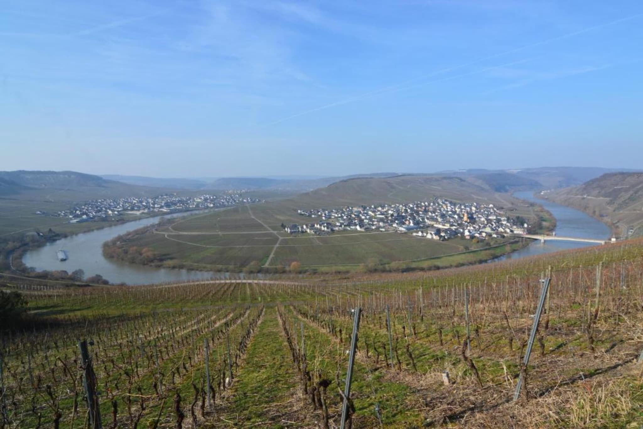 Ferienwohnung mit Moselblick-Gebieden zomer 20km