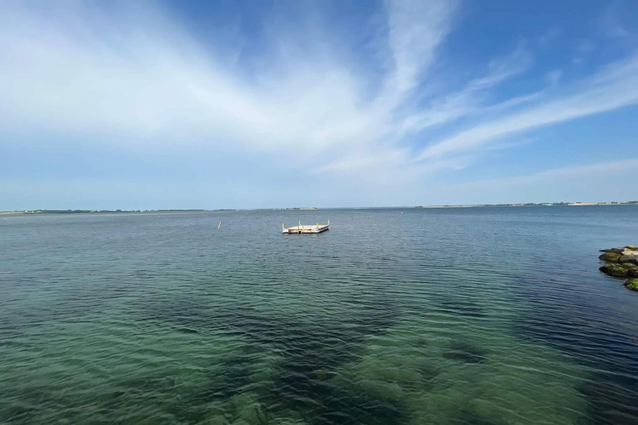 6 person holiday home in Knebel-Water view