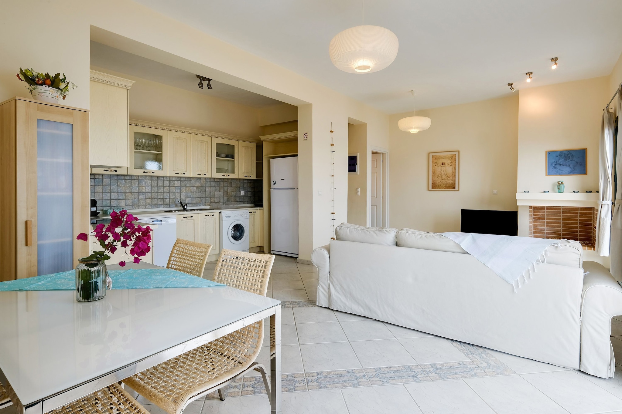 3 villas-Esszimmer