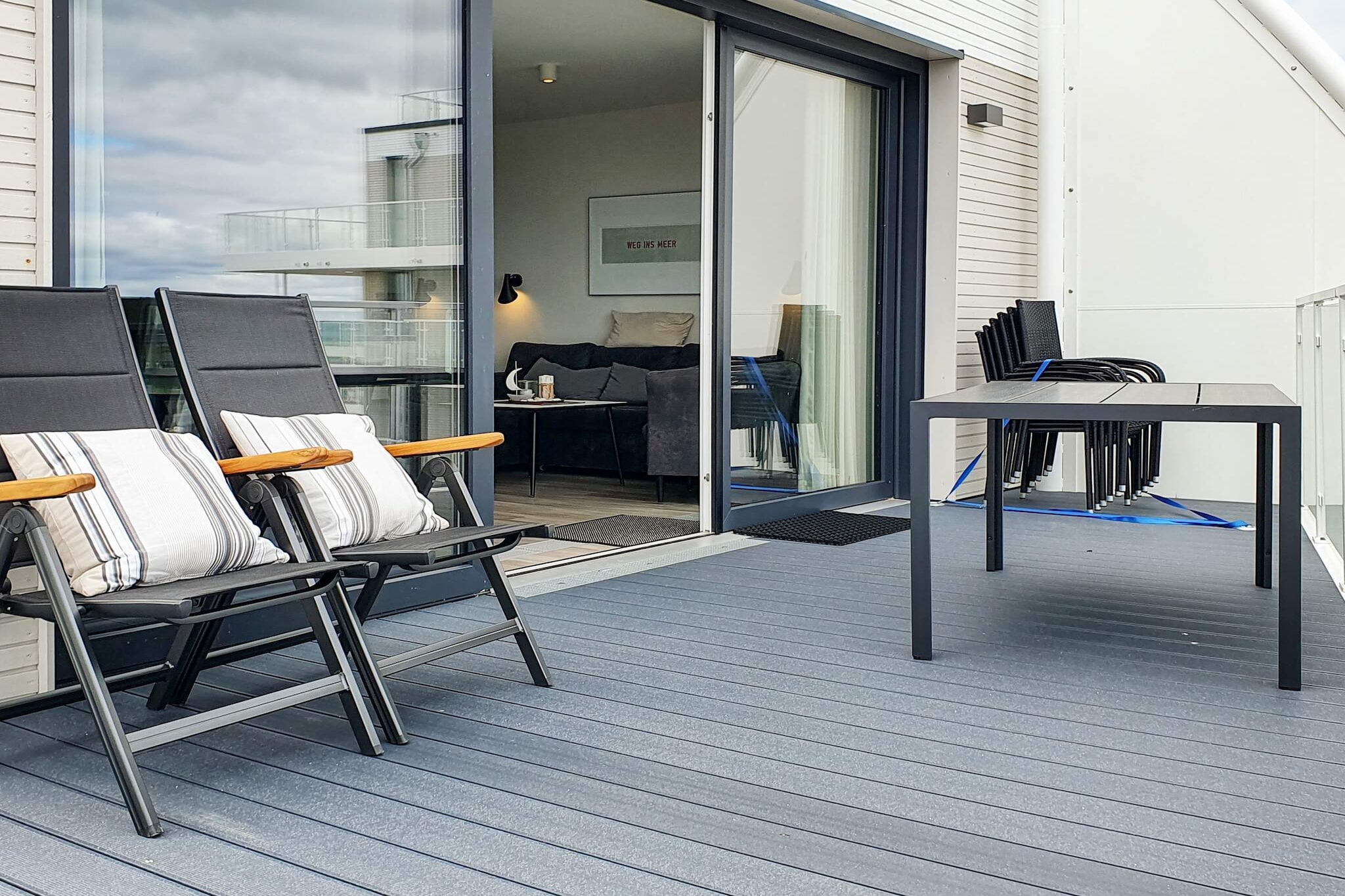 Appartement met panoramisch uitzicht op de Oostzee