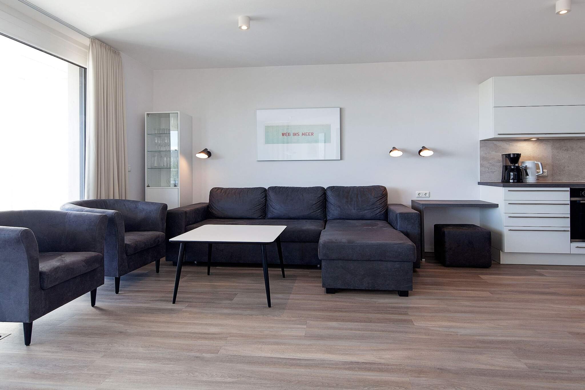 Hochwertiges Küstenapartment am Meer - Innenbereich