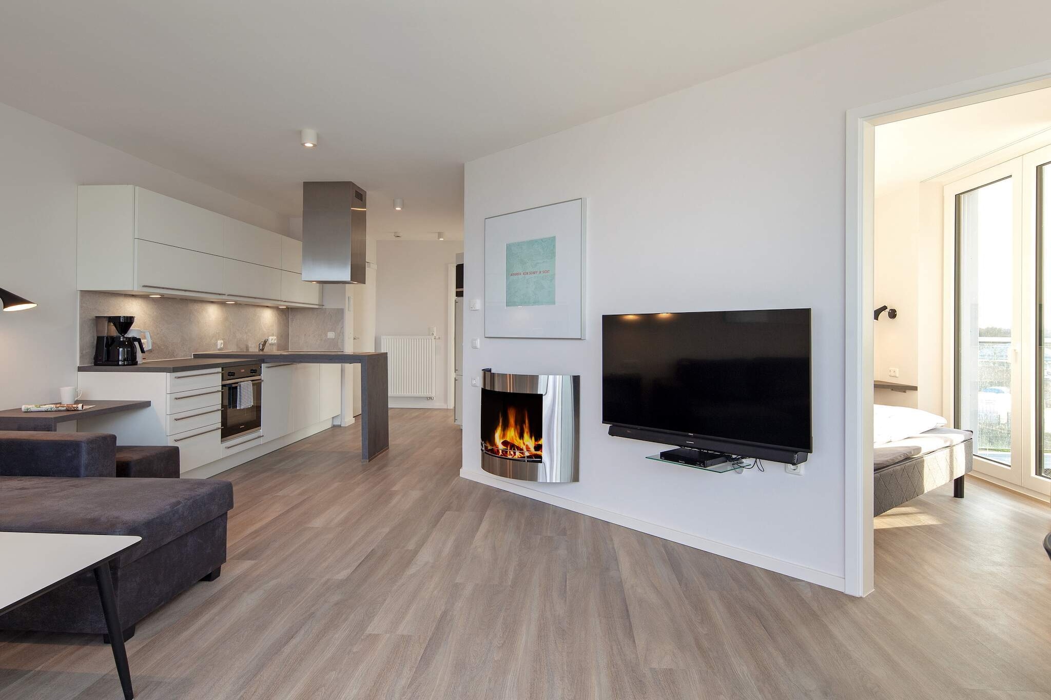 Exclusief appartement vlakbij het Oostzeestrand - Binnen