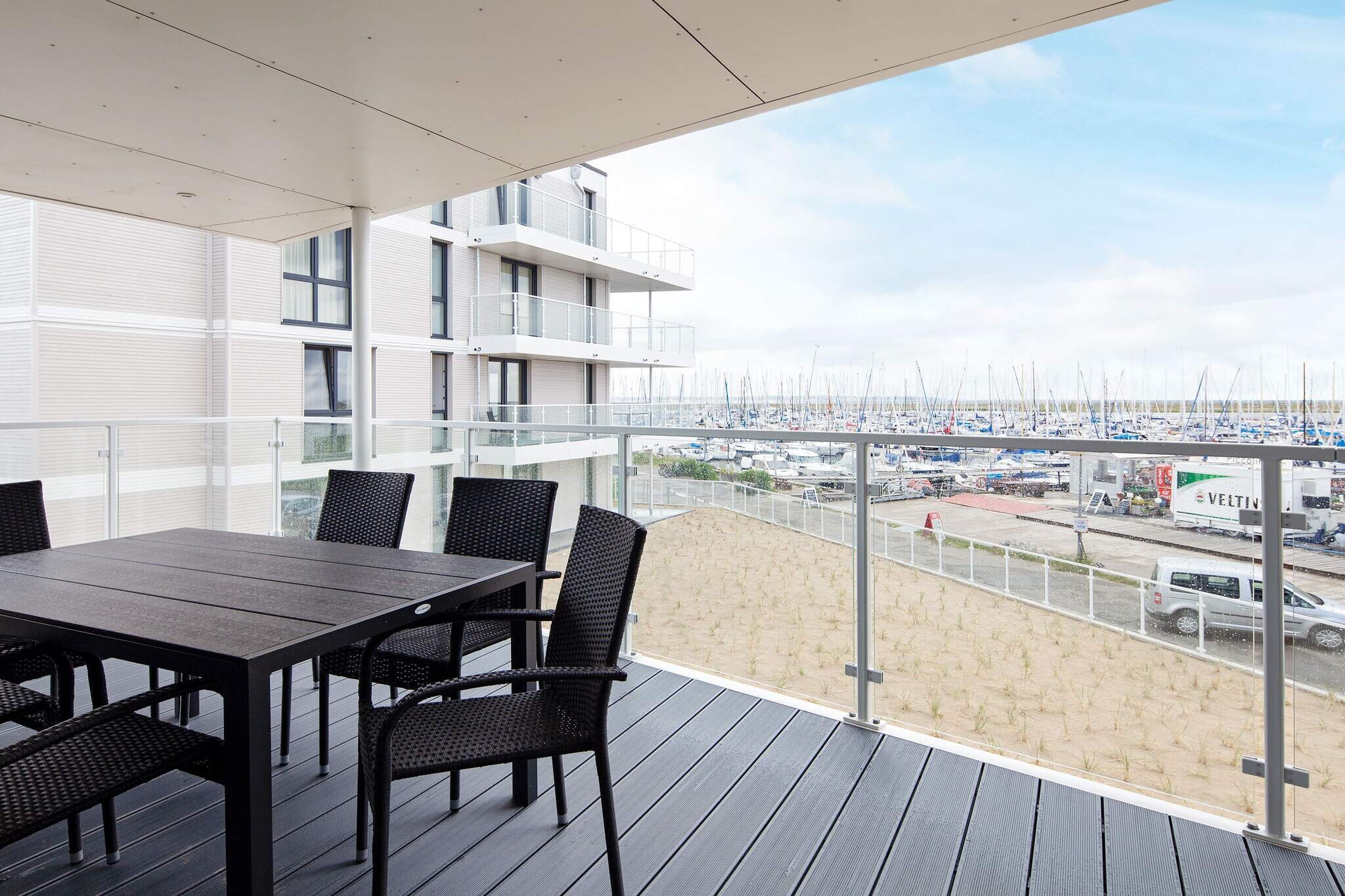 Exclusief vakantieappartement aan de haven