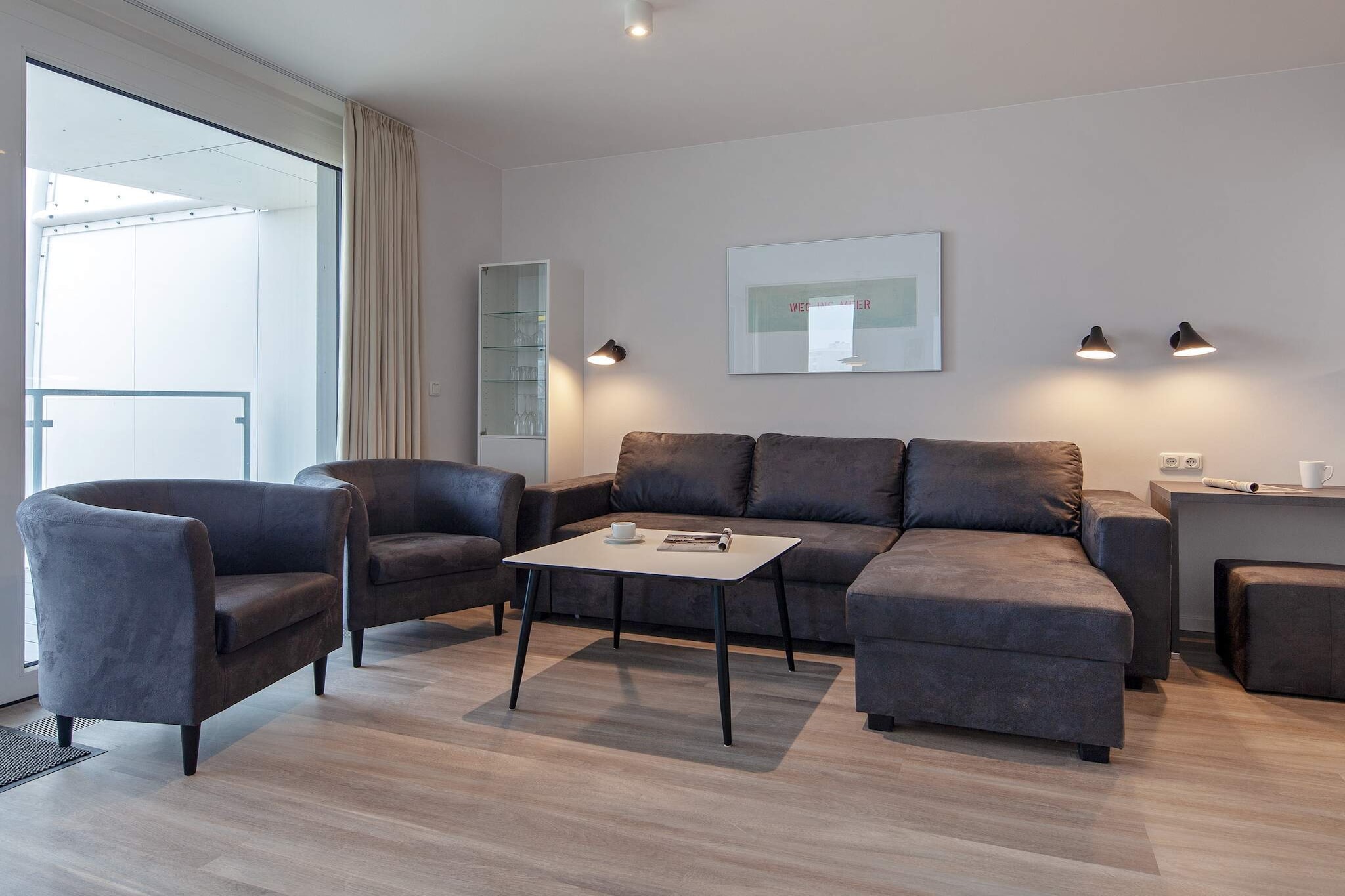 Exclusief vakantieappartement aan de haven - Binnen