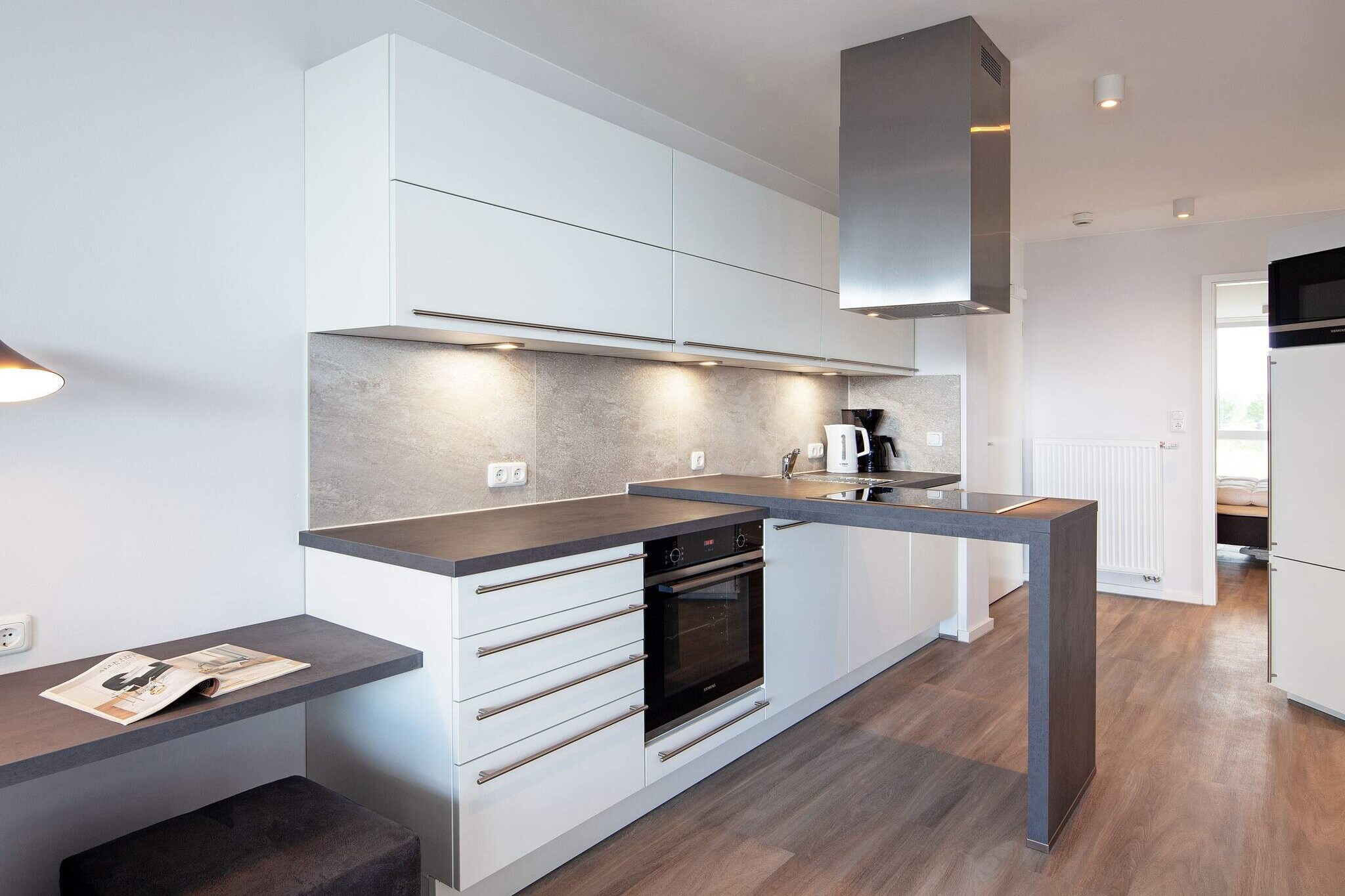 Exclusief vakantieappartement aan de haven - Binnen