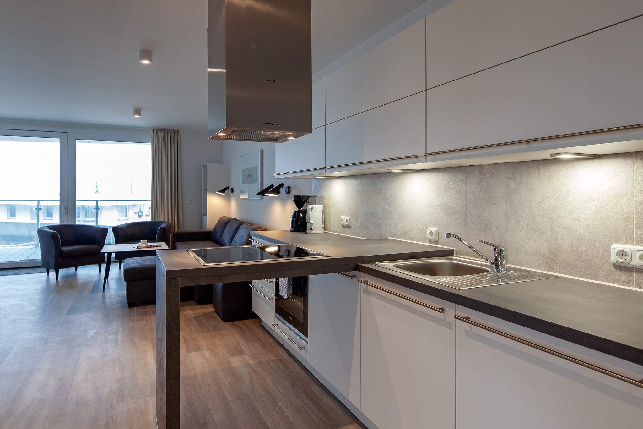 Luxe appartement aan de Kieler Förde - Binnen