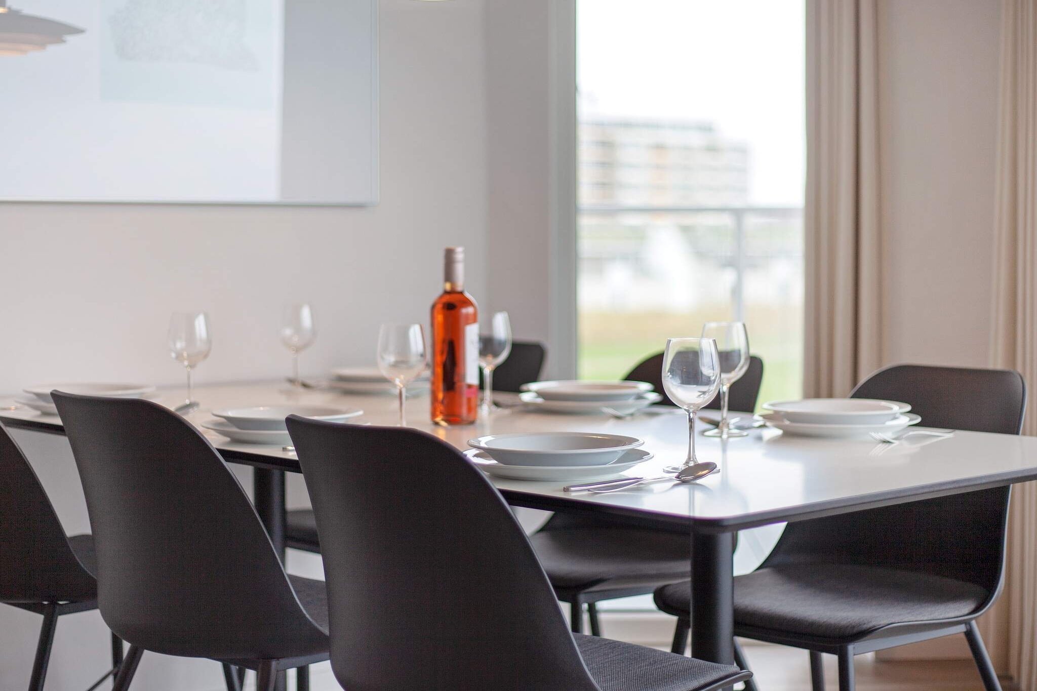 Modern designappartement aan zee - Binnen