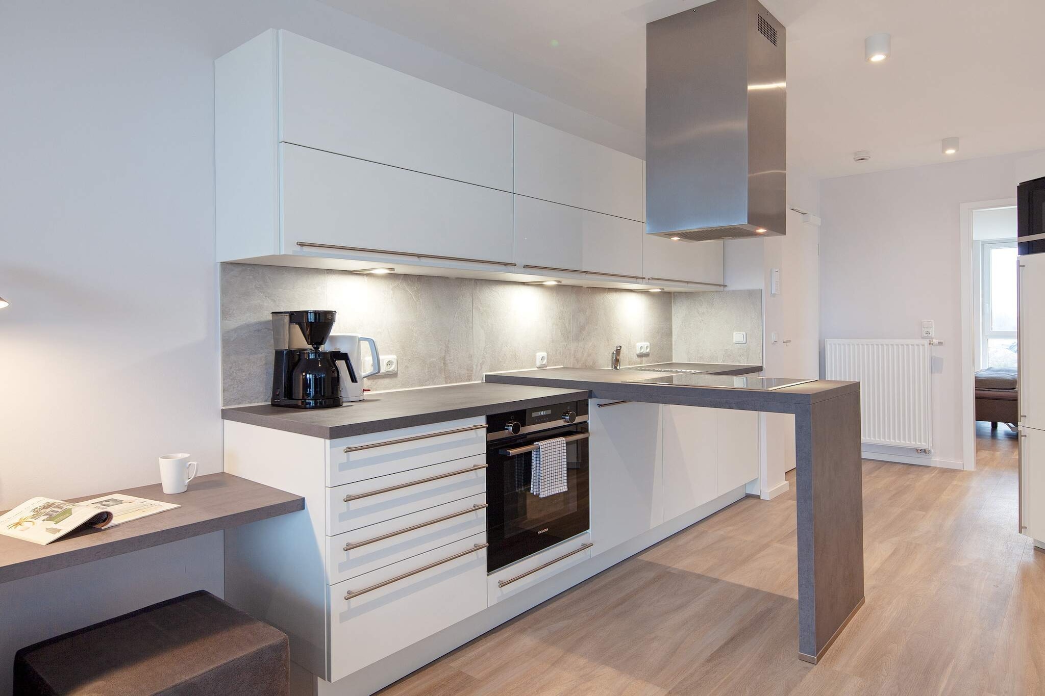 Modern designappartement aan zee - Binnen