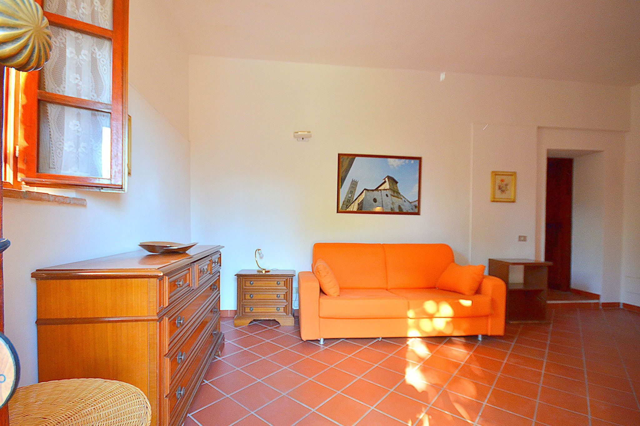 Landelijk appartement in Peccioli met een tuin