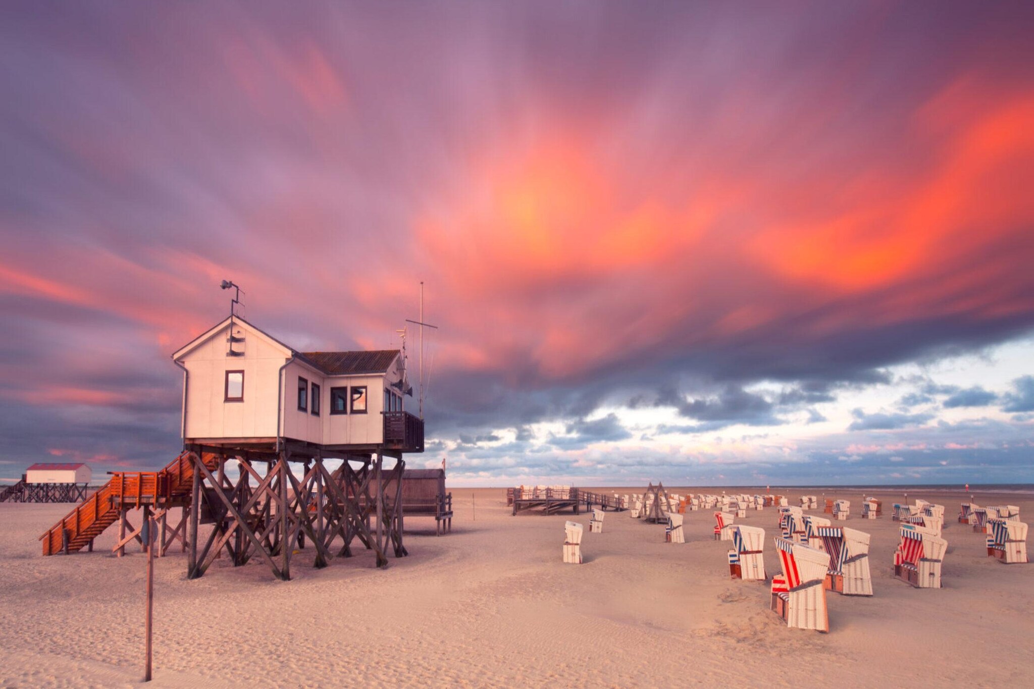 Ferienwohnung Nordseeblick in St Peter-Ording-Gebieden zomer 5km