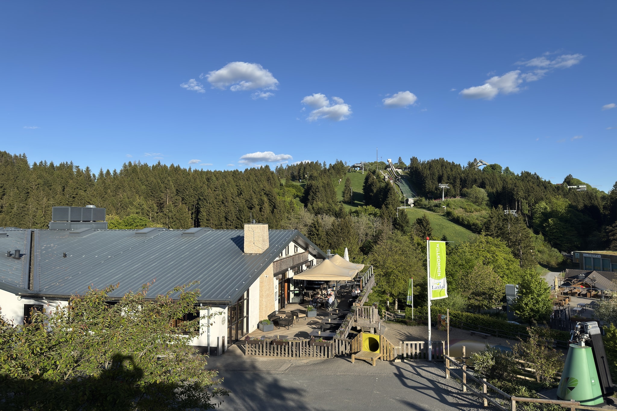 Studio2 Pers  45 qm-Gebieden zomer 1km