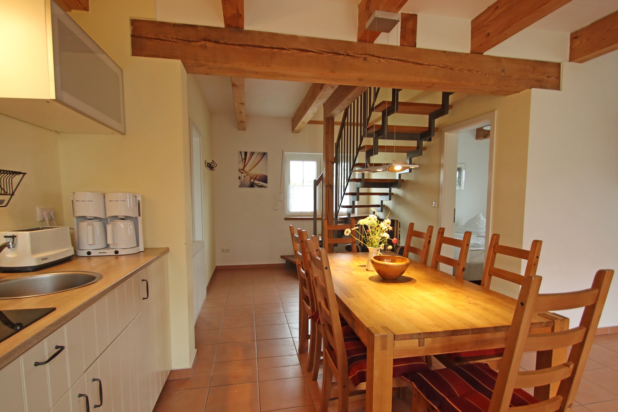 Appartement 4 rechts außen - Keuken