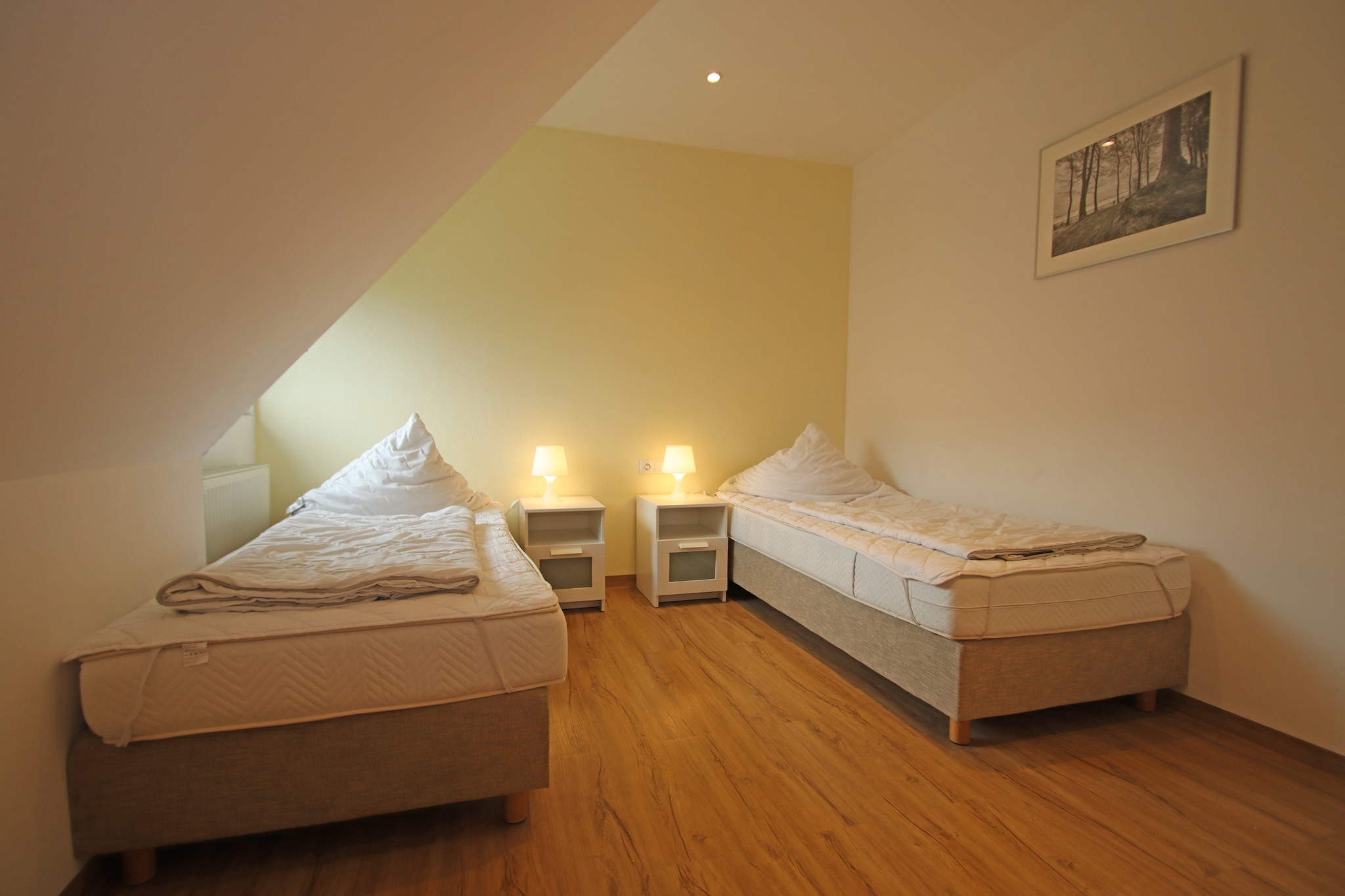 Appartement 4 rechts außen - Slaapkamer