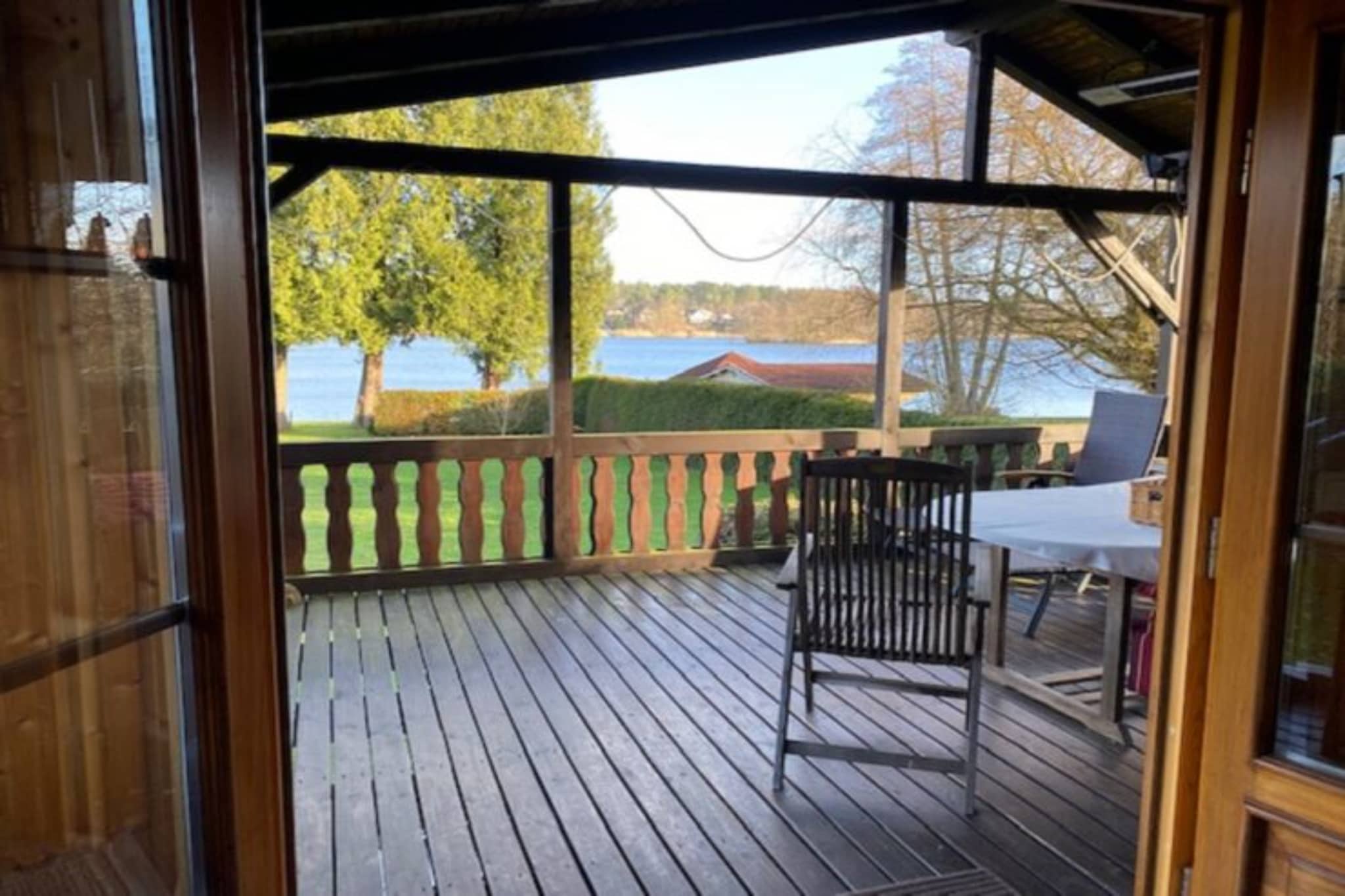 Ferienhaus in Templin - Terrasse / balcon