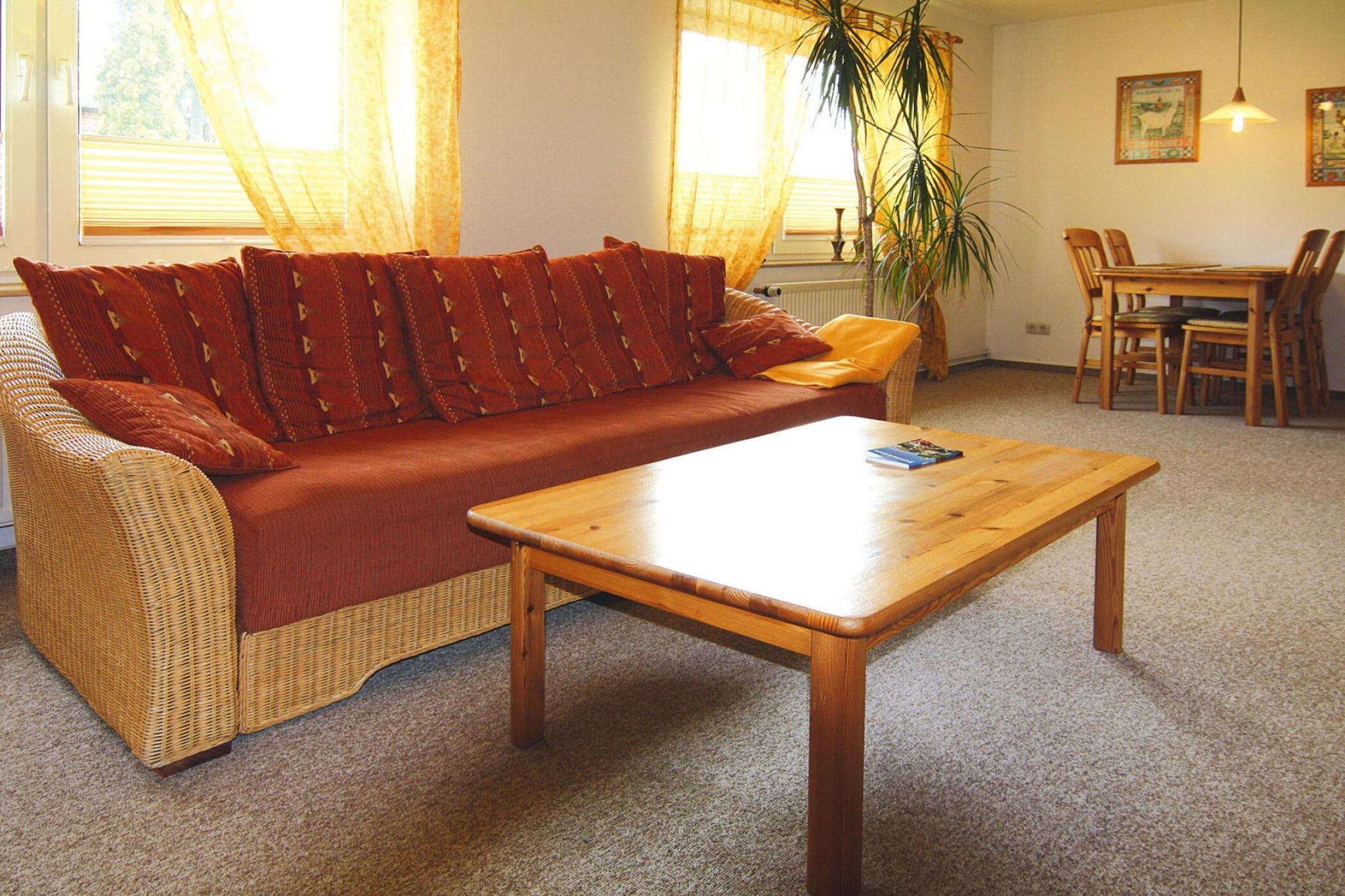 Beautiful, bright and friendly furnished holiday apartment on the outskirts of Schwerin in the Neumühle district, which was renovated in 2016. Use the perfect local transport connection and get to the center of Schwerin very comfortably by bus or train, the next stop is only 100 m away from your accommodation. You can safely leave your car at home for sightseeing or a leisurely stroll through the state capital. With the purchase of the SchwerinTicket (Schwerin adventure pass) you get many discounts, you can even use local transport for free.Highlights:All usage-based energy costs, bed linen, towels and final cleaning includedWLAN includedTourism fee included20% discount on the entrance fee for the Mumpitz indoor play park in WismarActivities Nearby: Visit the second largest city in Mecklenburg-West Pomerania with its market square and historic old town, as well as numerous sights such as Schwerin Castle, the Old Palace or the State Theater. The two lakes, the Lankower and the Neumühler See, also offer bathing and fishing fun. Or simply unwind and enjoy the water-rich landscape around the city of the seven lakes on a trip with the White Fleet.

About Belvilla

At Belvilla, you experience holidays exactly the way you want. Choose from an extensive range of holiday homes, apartments and caravan parks from Europe to Florida. From a cabin by the Norwegian fjord to an exclusive villa on the Côte d'Azur, and from an apartment in Rome to a country estate in Tuscany. At Belvilla you will find the perfect holiday home for an unforgettable time with your family, partner or friends. You will also find holiday homes for larger groups, spread across various regions in Europe.

Belvilla offers a wide variety of holiday homes: small and cosy with a sauna or spacious with an outdoor pool, roof terrace and numerous bedrooms. At Belvilla, for example, you can choose from holiday homes in prime locations, with luxury amenities and homes particularly suitable for families. Of course, many holiday homes also have a space reserved for your dog. You can choose from practical holiday homes in popular holiday destinations, city houses in cosmopolitan cities such as Venice or Rome, dreamy holiday homes in top locations and spacious holiday homes with unique furnishings. Besides holiday homes by the sea, Belvilla also offers holiday homes with swimming pool and/or wellness facilities.