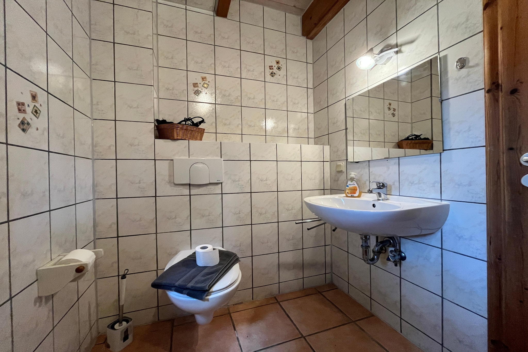 Ferienhaus Vieregge-Ferienhaus 2 D 75 qm - Badkamer