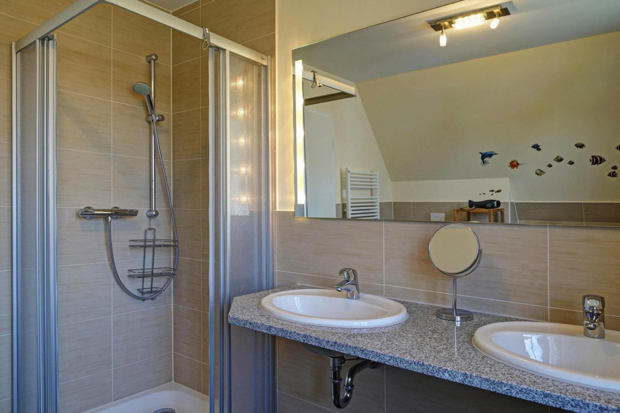 Ostseeresort Dampland-Reihenhaus Normalpreis-Badkamer