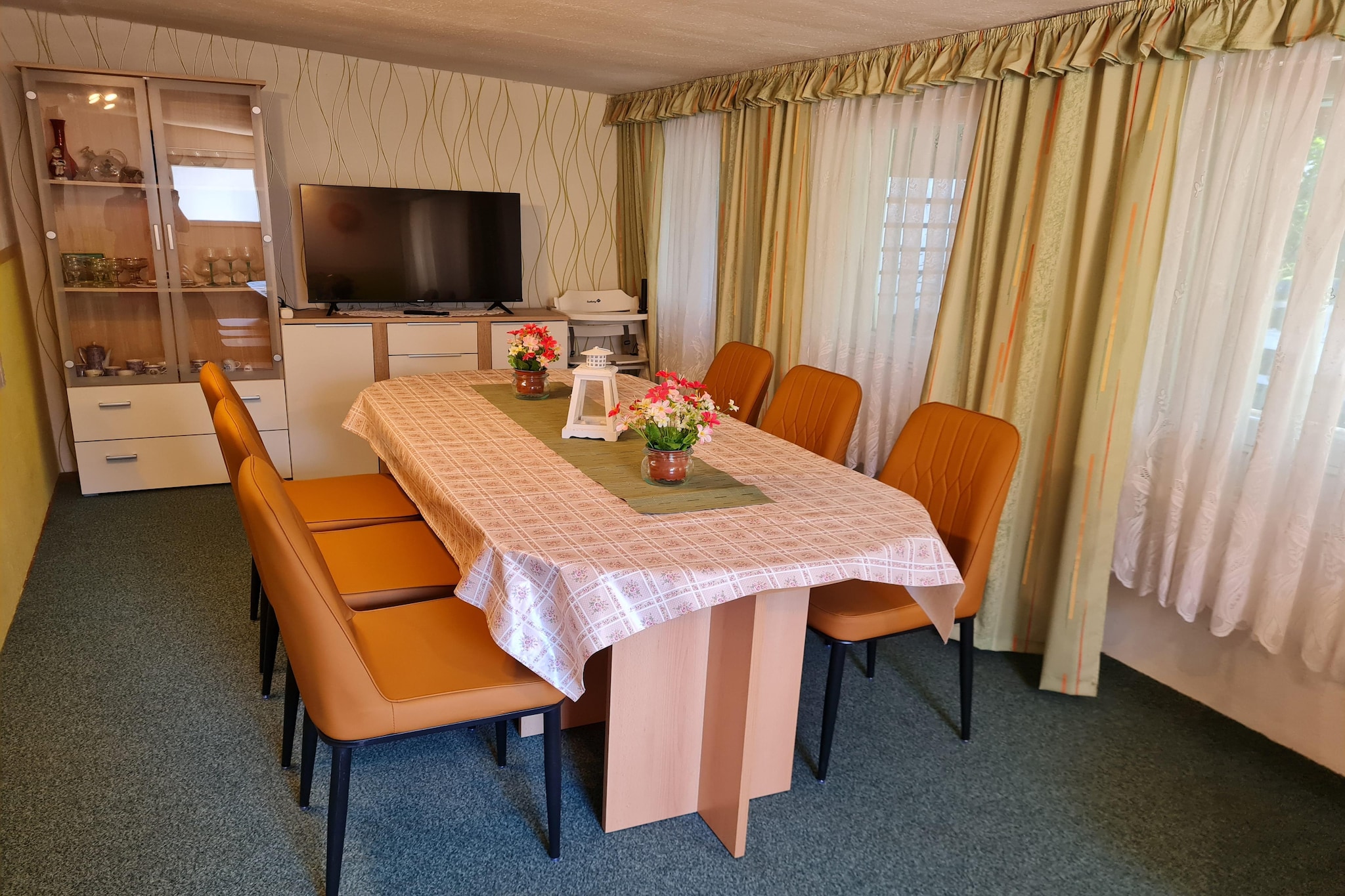 Bungalow Gartenidyll - Eetkamer