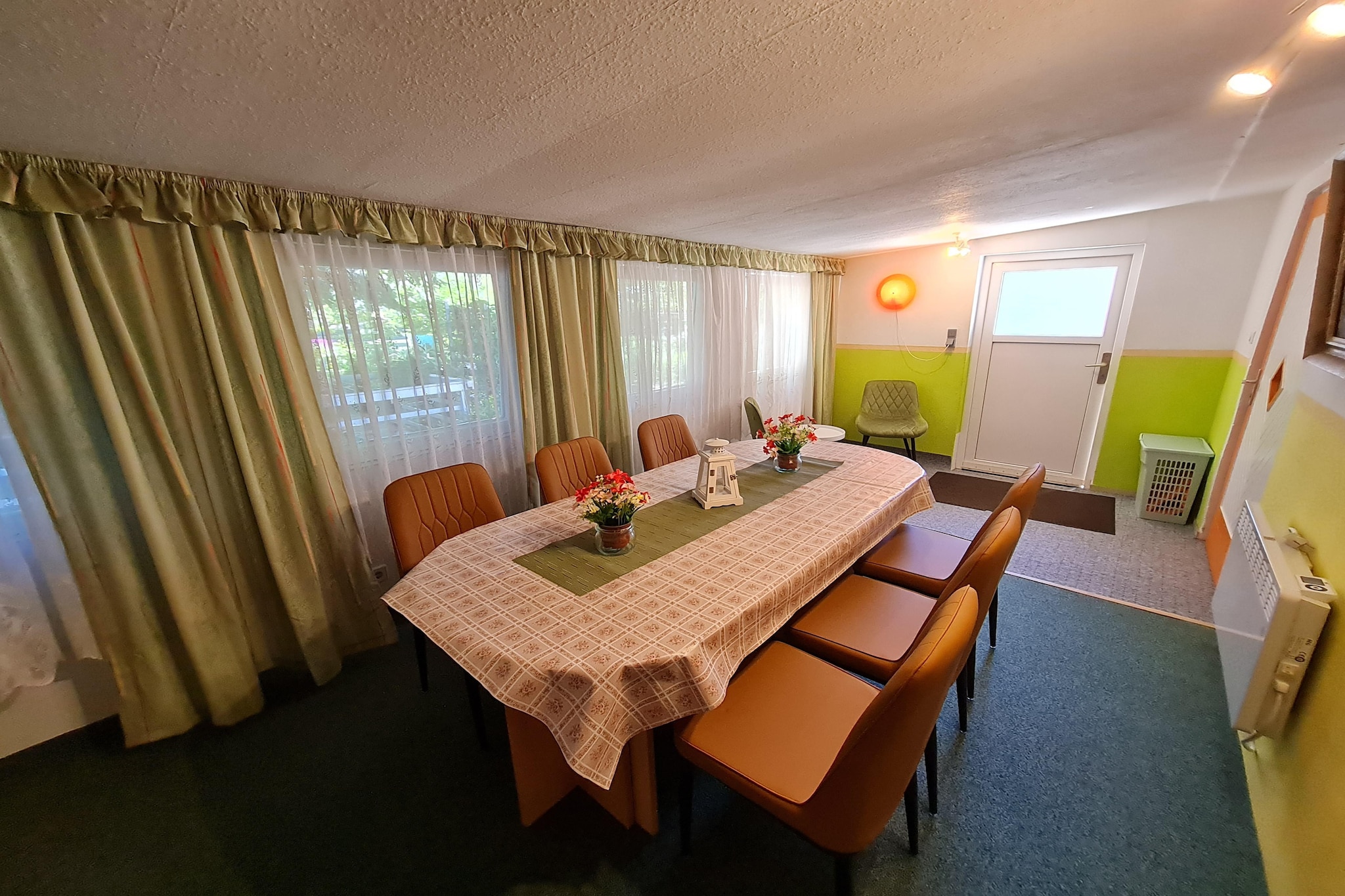 Bungalow Gartenidyll - Eetkamer