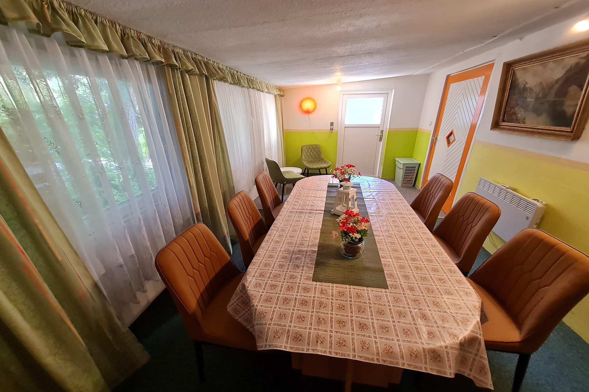 Bungalow Gartenidyll - Eetkamer