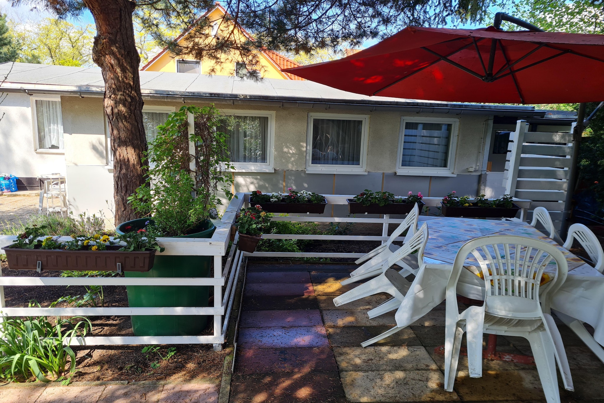 Bungalow Gartenidyll - Terrasbalkon