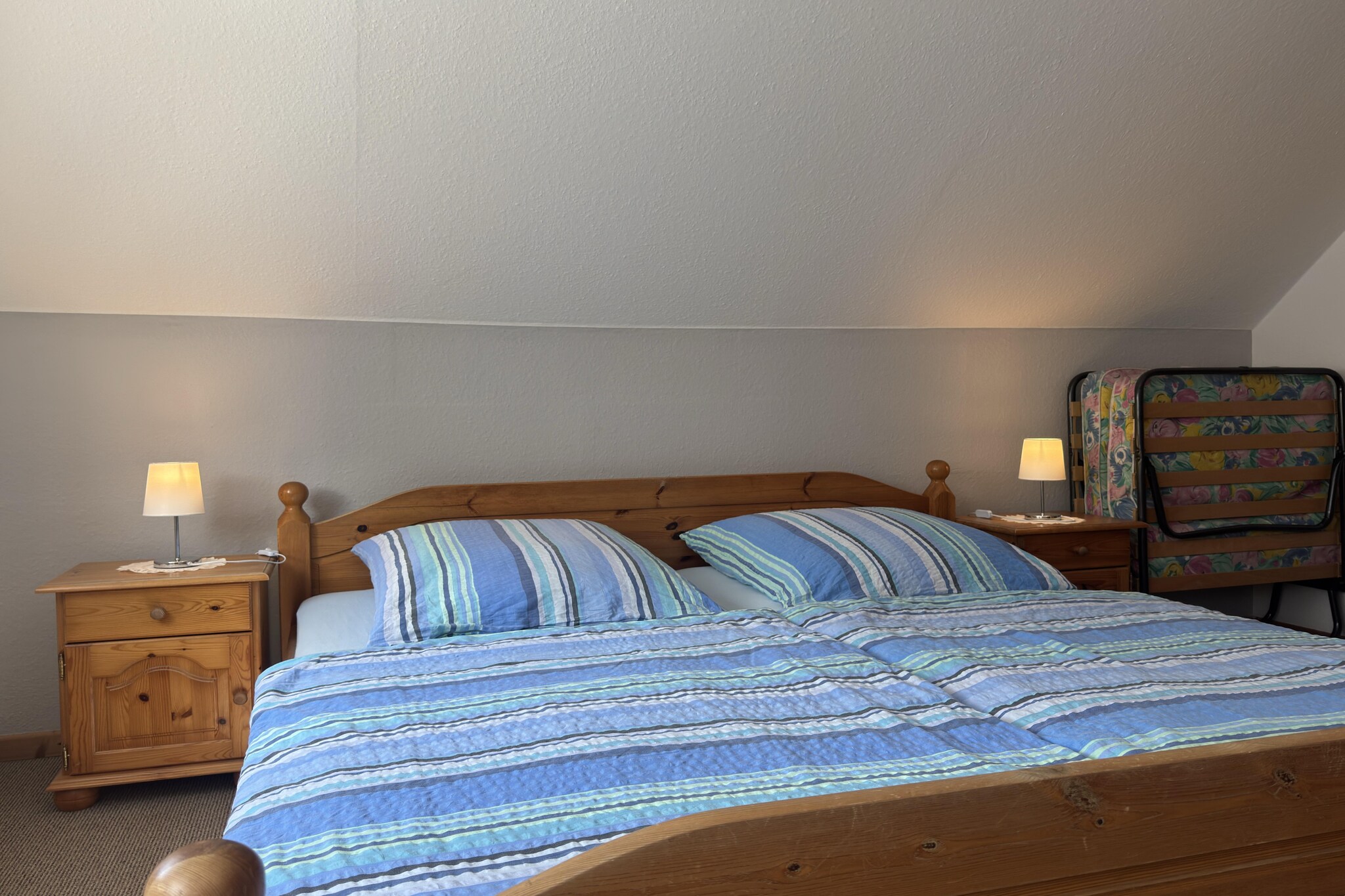 Ferienwohnung Moorhusen-Slaapkamer