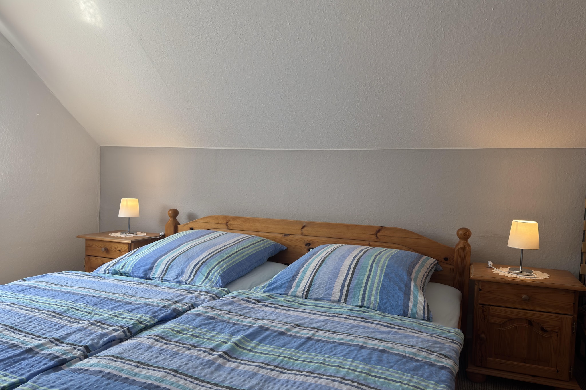 Ferienwohnung Moorhusen-Slaapkamer