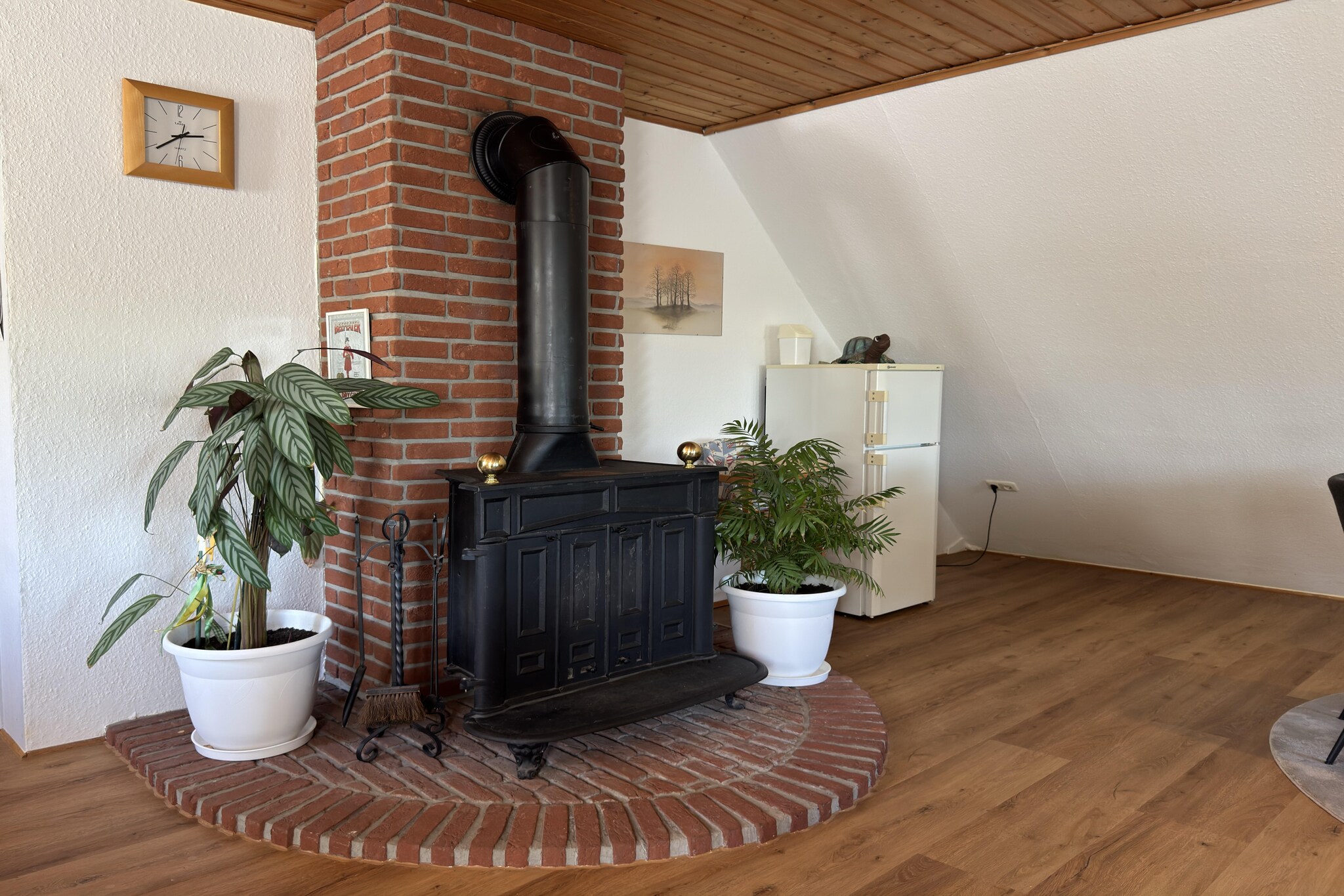 Ferienwohnung Moorhusen-Woonkamer