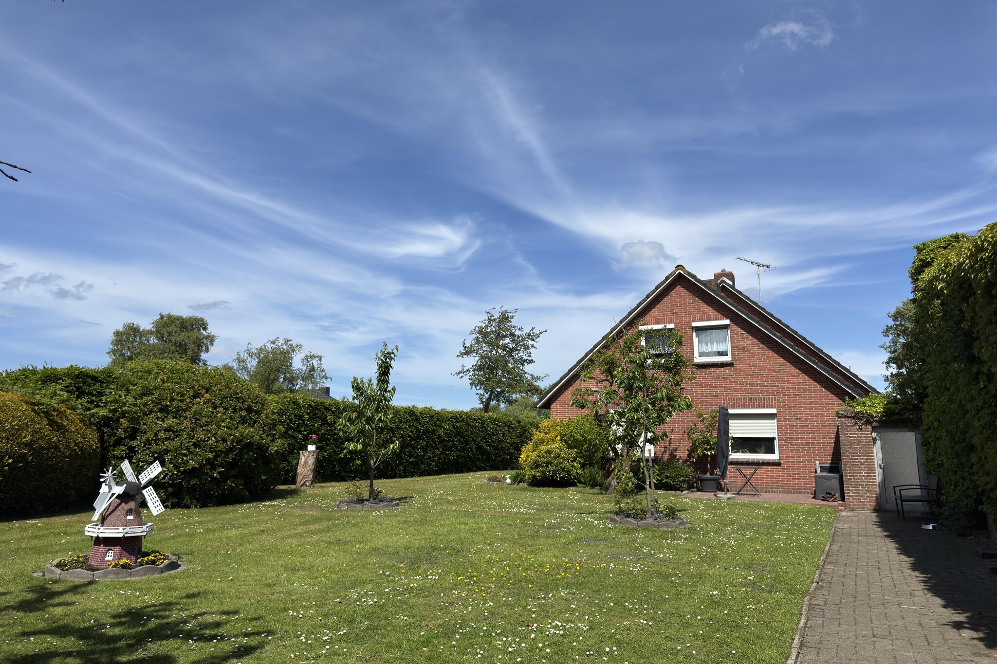 Ferienwohnung Moorhusen-Tuinen zomer