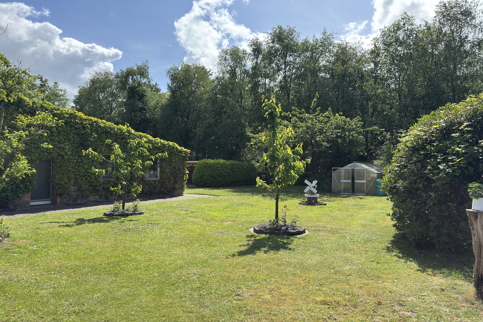 Ferienwohnung Moorhusen-Tuinen zomer