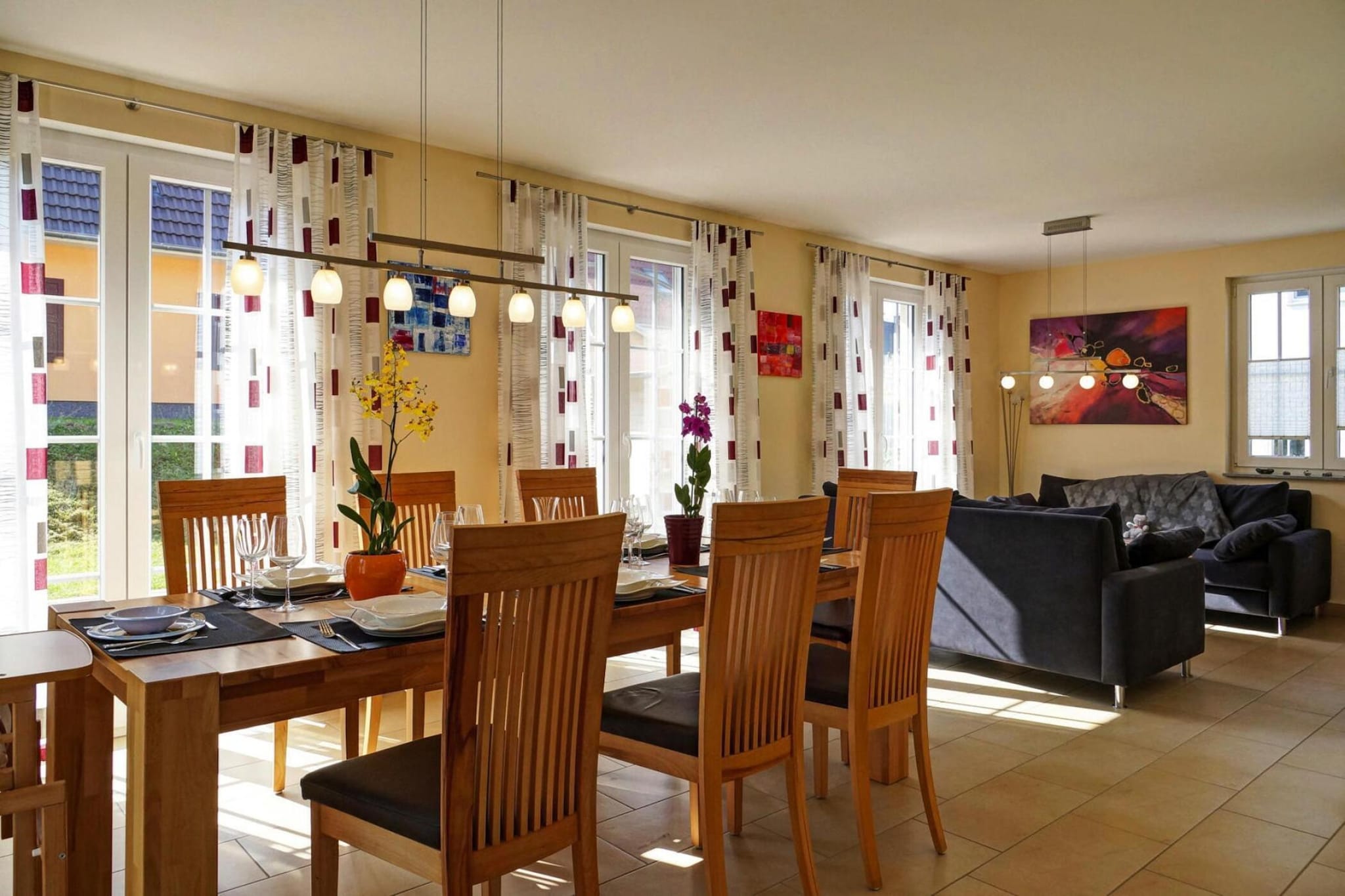 Ferienhaus Nachtigall in Glowe-bis zu 6 Pers-Eetkamer