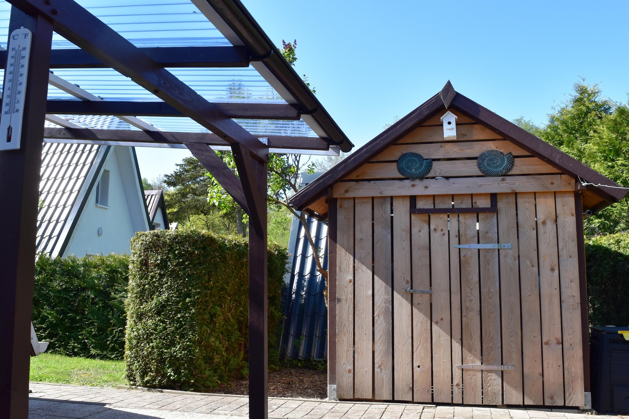 Ferienhaus 55 qm-Terrasbalkon