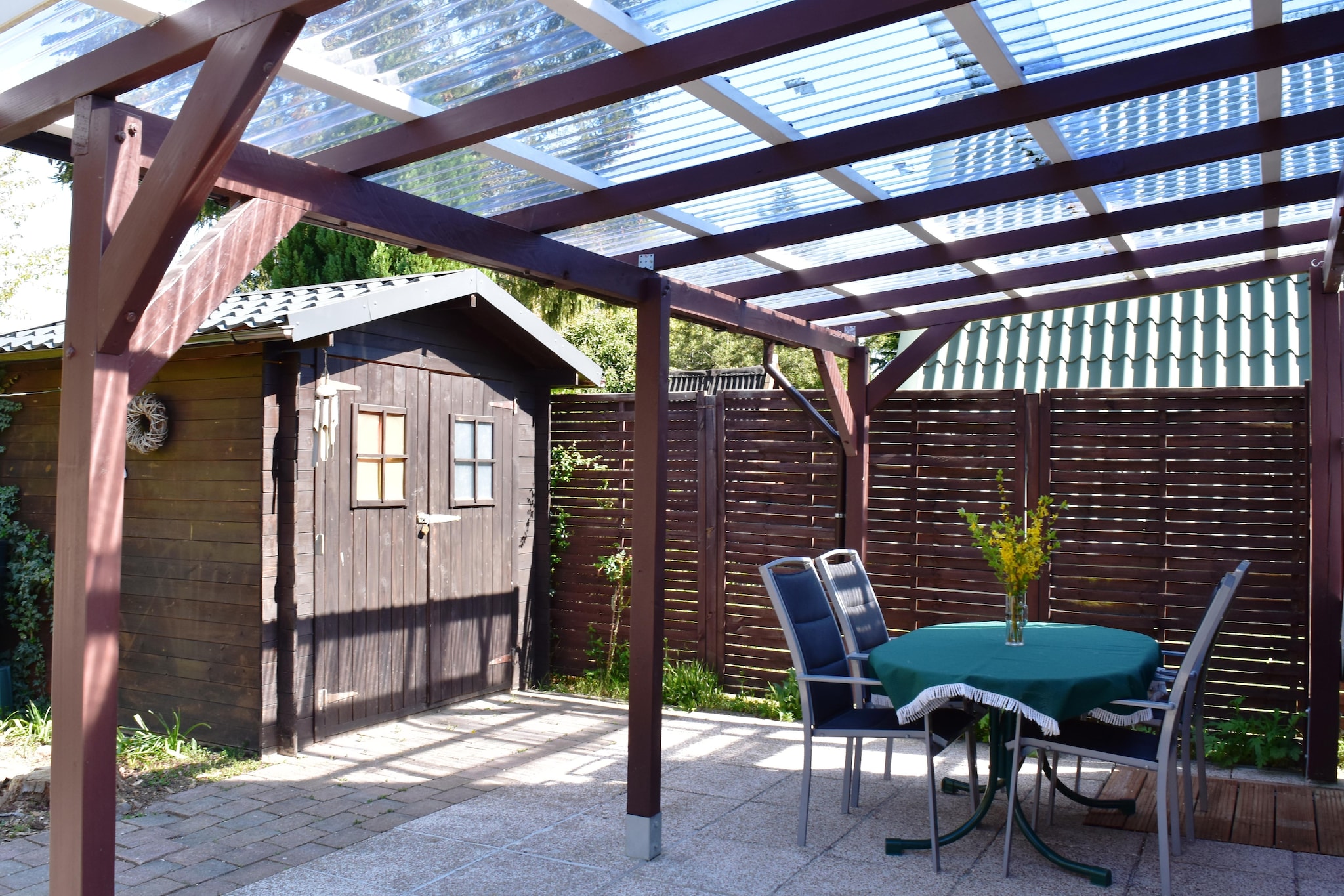 Ferienhaus 55 qm-Terrasbalkon