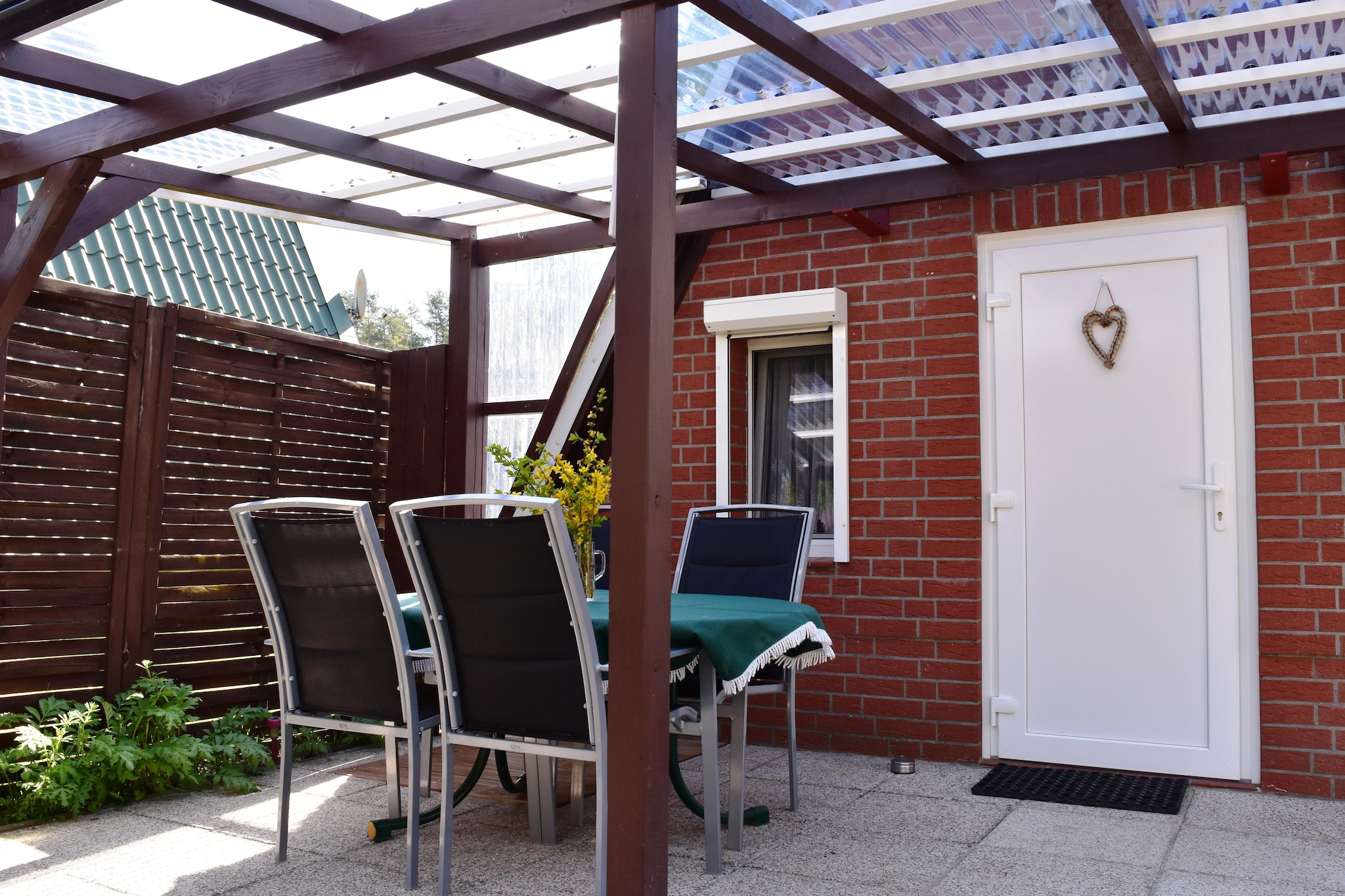 Ferienhaus 55 qm-Hal-ontvangst