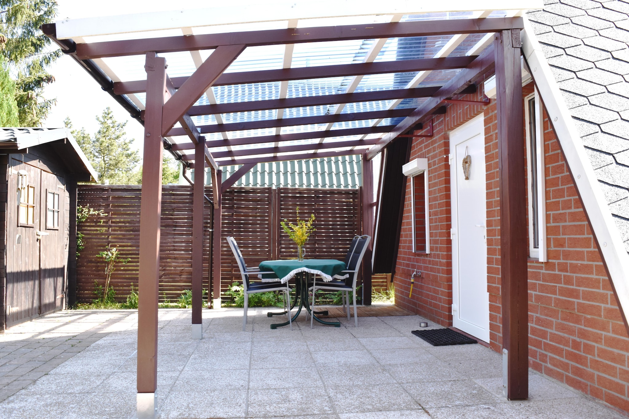 Ferienhaus 55 qm-Terrasbalkon